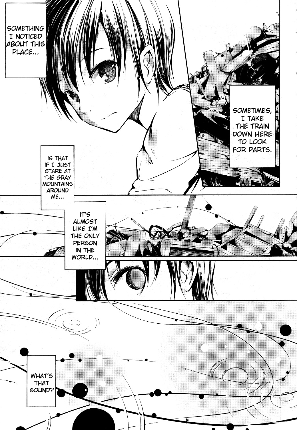 Sayonara Piano Sonata Chapter 1 page 6 - Chapter 1: The Shop at the End of the World
