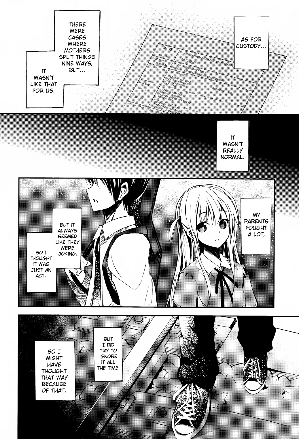 Sayonara Piano Sonata Chapter 12 page 12 - Chapter 12: Things That Were Lost