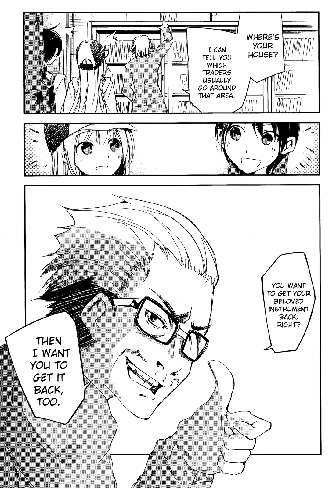 Sayonara Piano Sonata Chapter 13 page 11 - Chapter 13: Lucille, Spring, and Traders