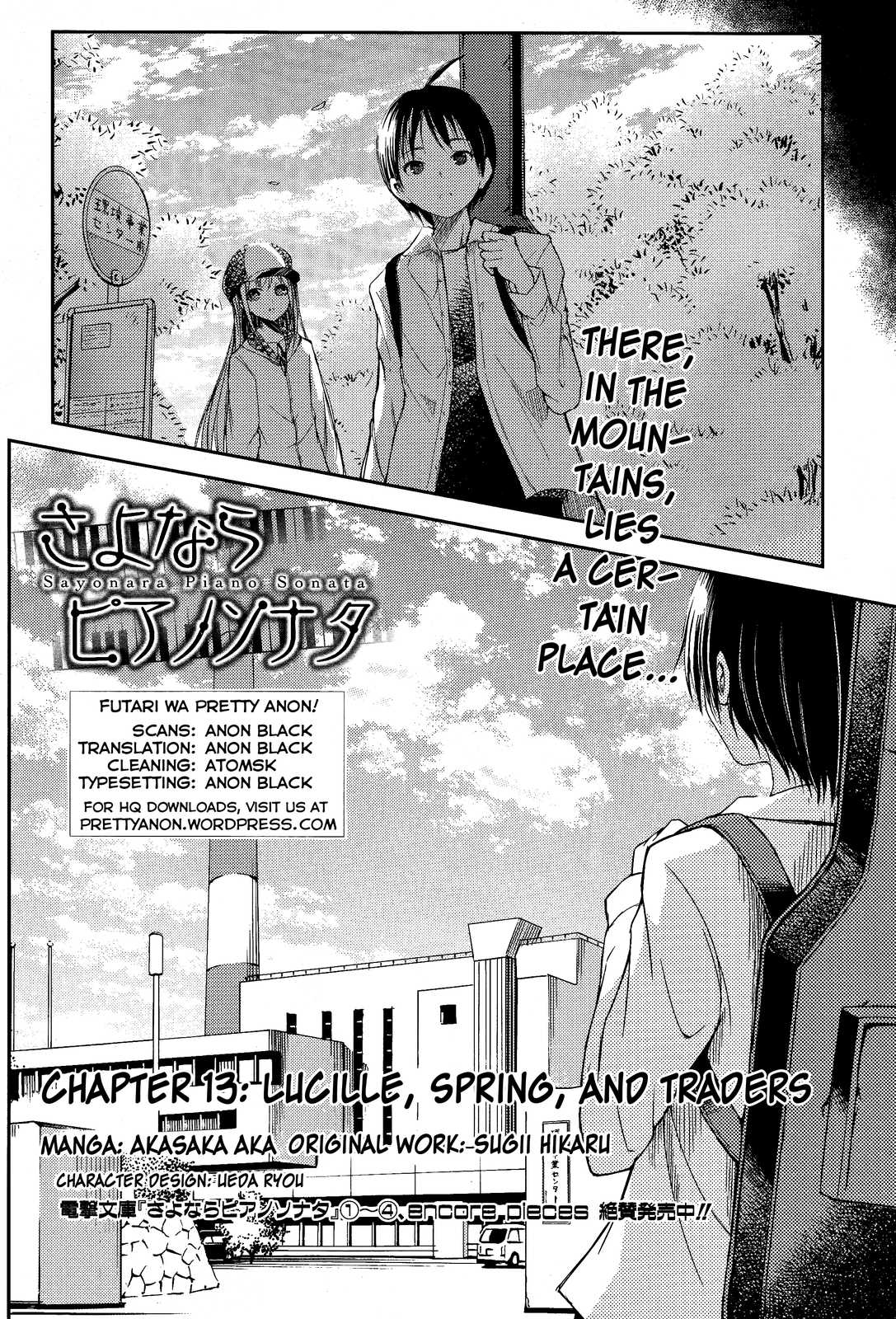 Sayonara Piano Sonata Chapter 13 page 2 - Chapter 13: Lucille, Spring, and Traders
