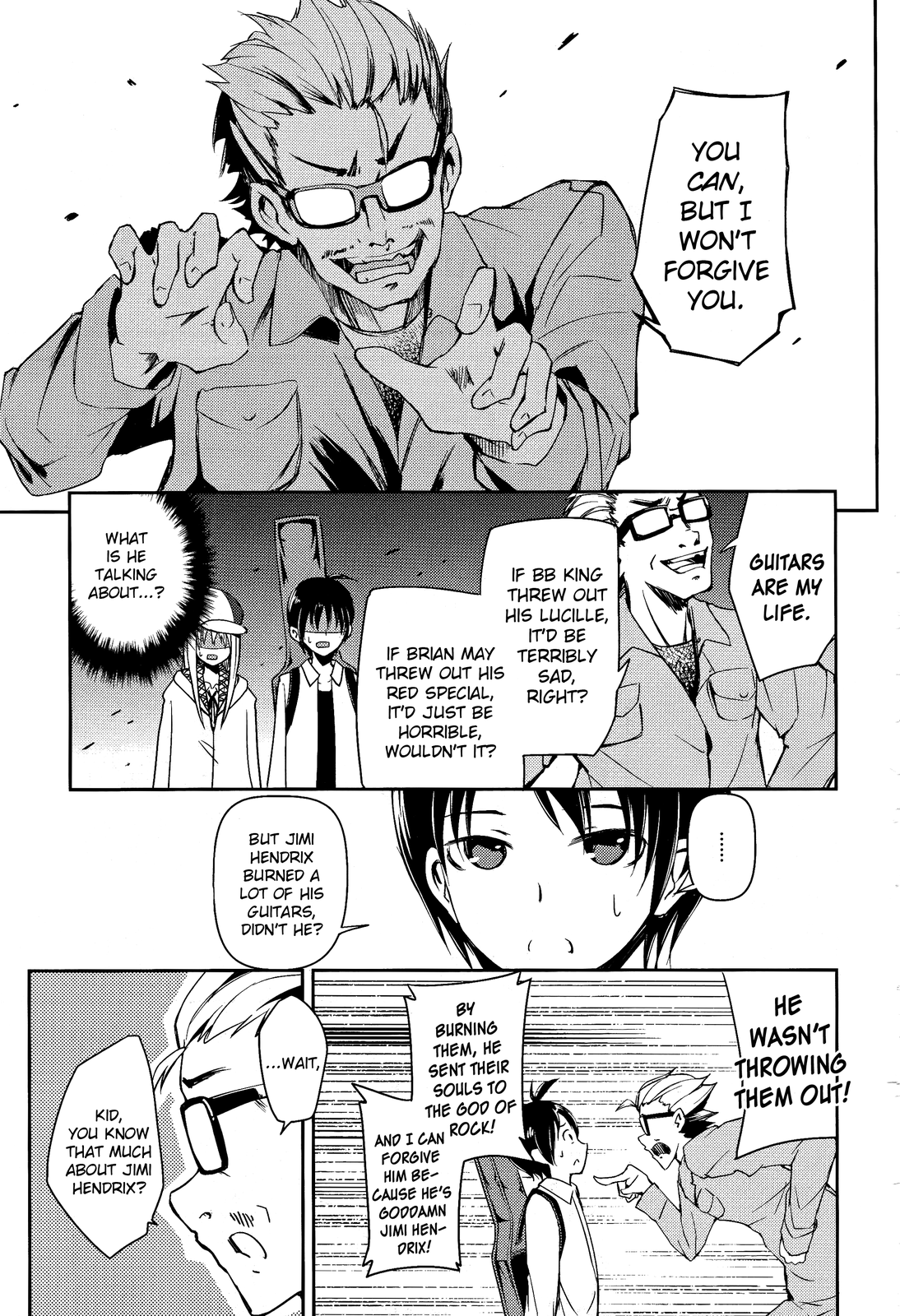 Sayonara Piano Sonata Chapter 13 page 5 - Chapter 13: Lucille, Spring, and Traders