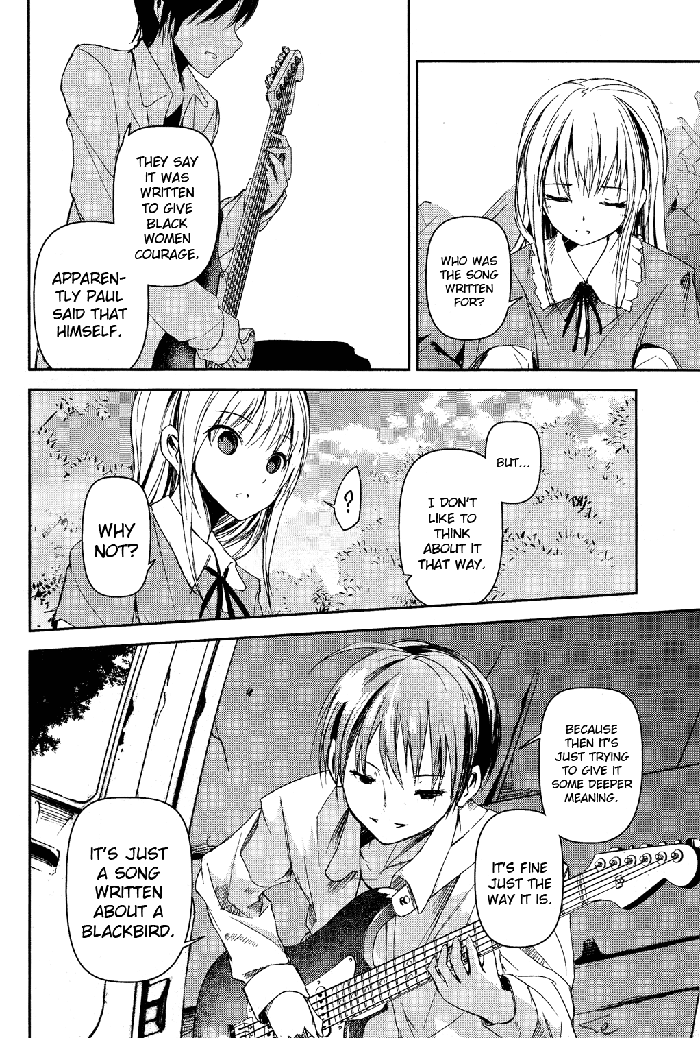 Sayonara Piano Sonata Chapter 14 page 35 - Chapter 14: Names, Daybreak, and Feketerigo