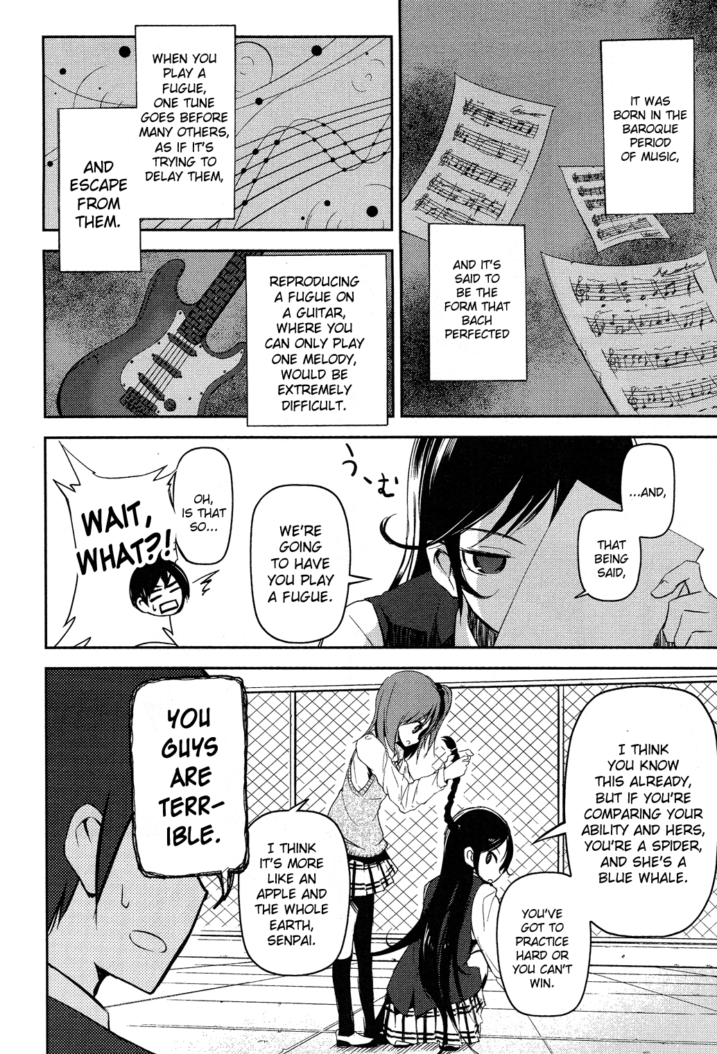 Sayonara Piano Sonata Chapter 6 page 4 - Chapter 6: Whales, Paganini and the Fighters
