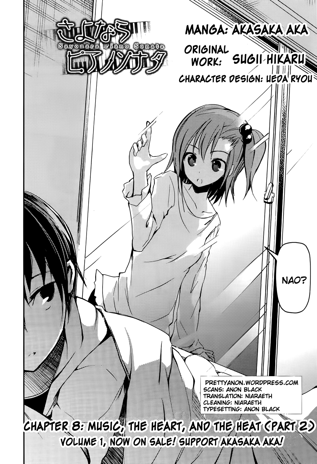 Sayonara Piano Sonata Chapter 8 page 2 - Chapter 8: Music, the Heart, and the Heat (Part 2)
