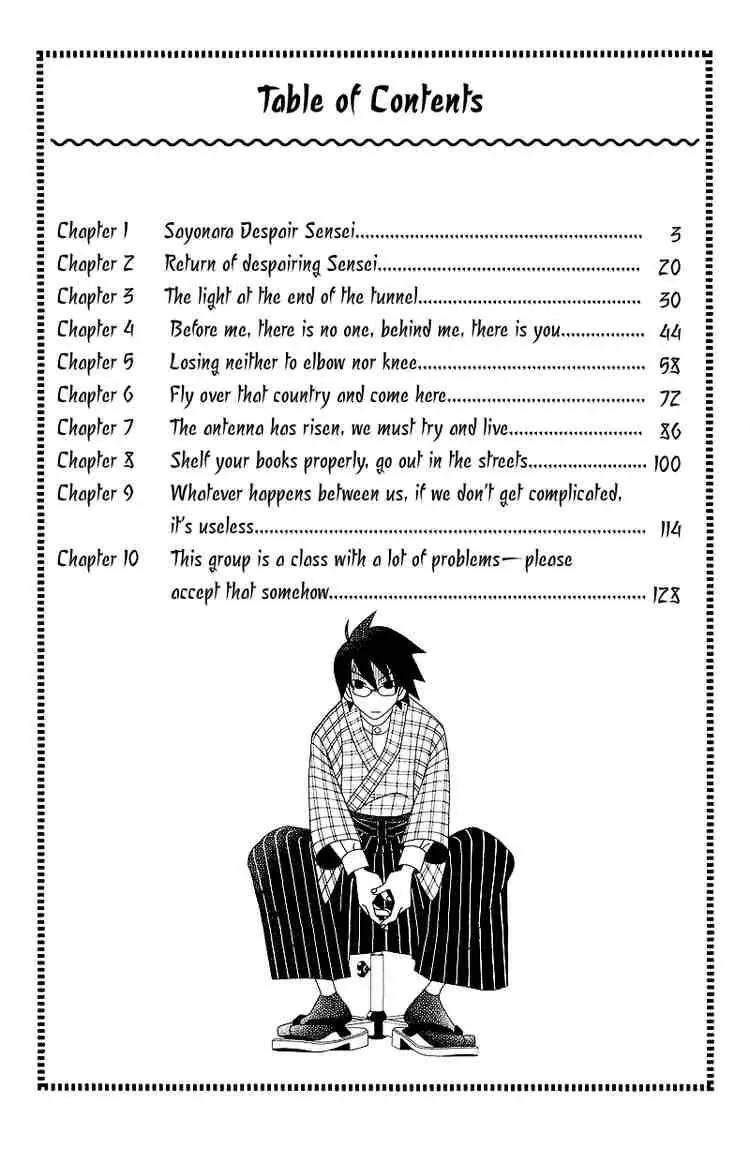 Sayonara Zetsubou Sensei Chapter 1 page 4 - Chapter 1