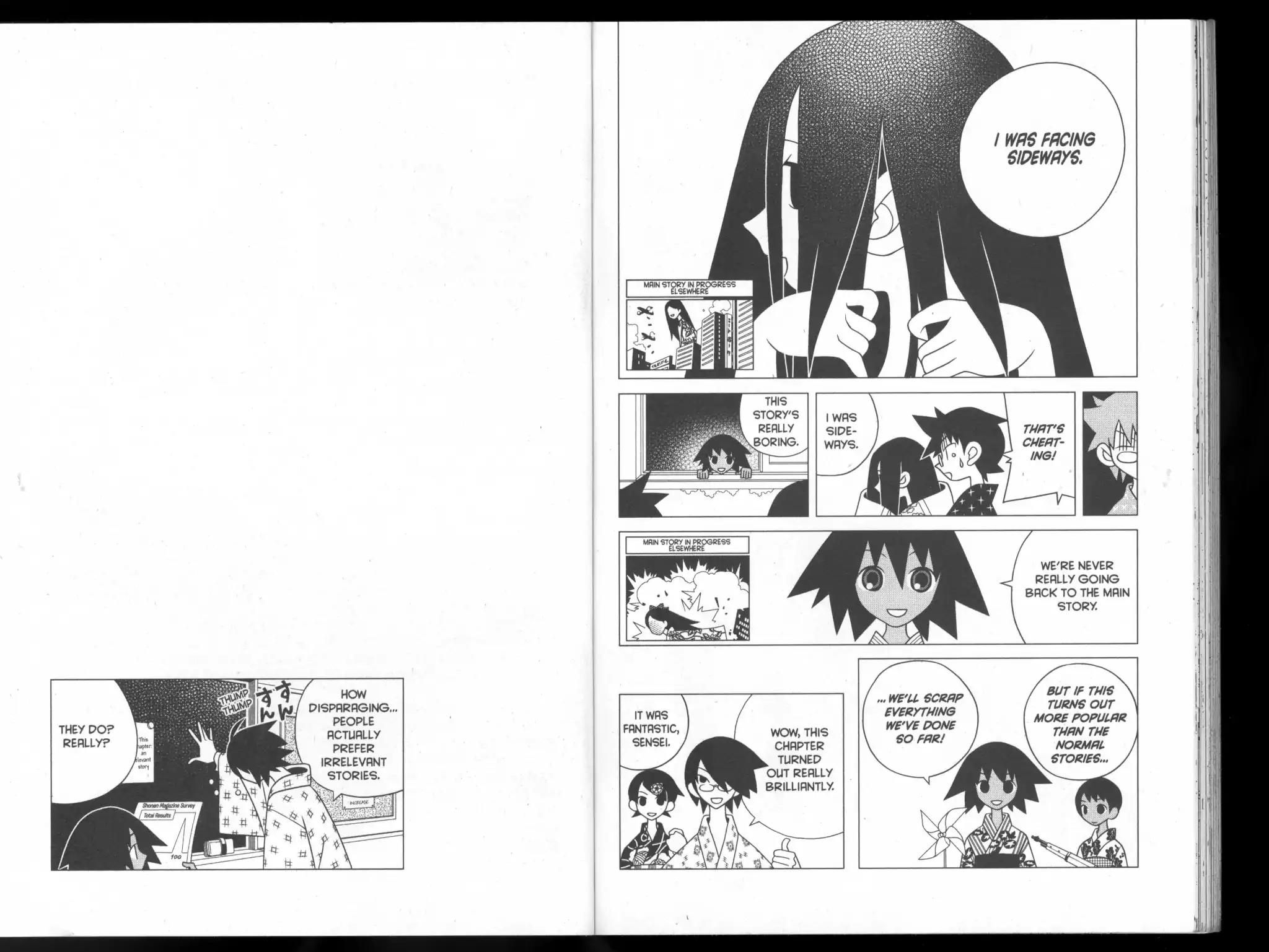 Sayonara Zetsubou Sensei Chapter 100 page 8 - Chapter 100: A Roadside Artist