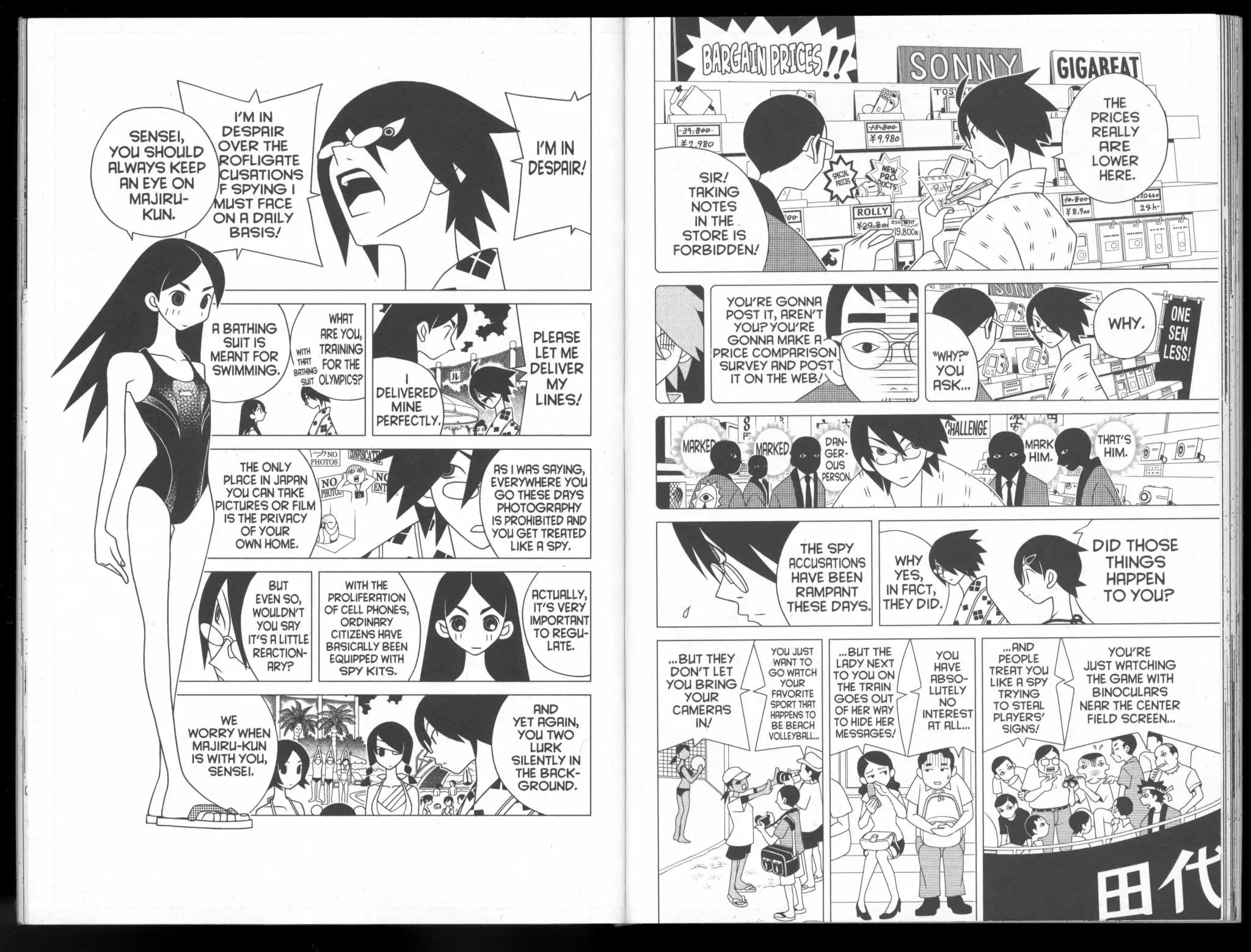 Sayonara Zetsubou Sensei Chapter 107 page 3 - Chapter 107: Spy Nut Pudding