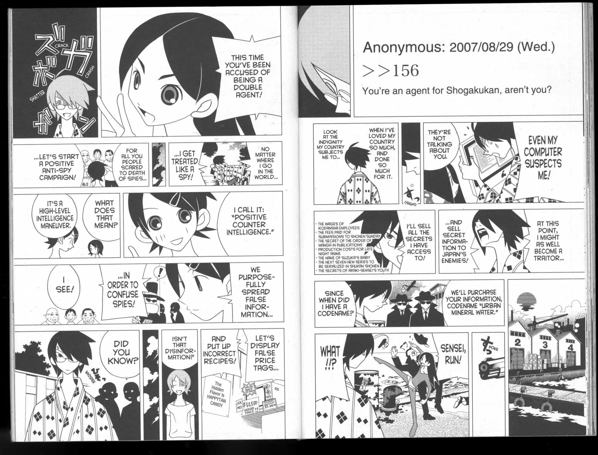Sayonara Zetsubou Sensei Chapter 107 page 6 - Chapter 107: Spy Nut Pudding