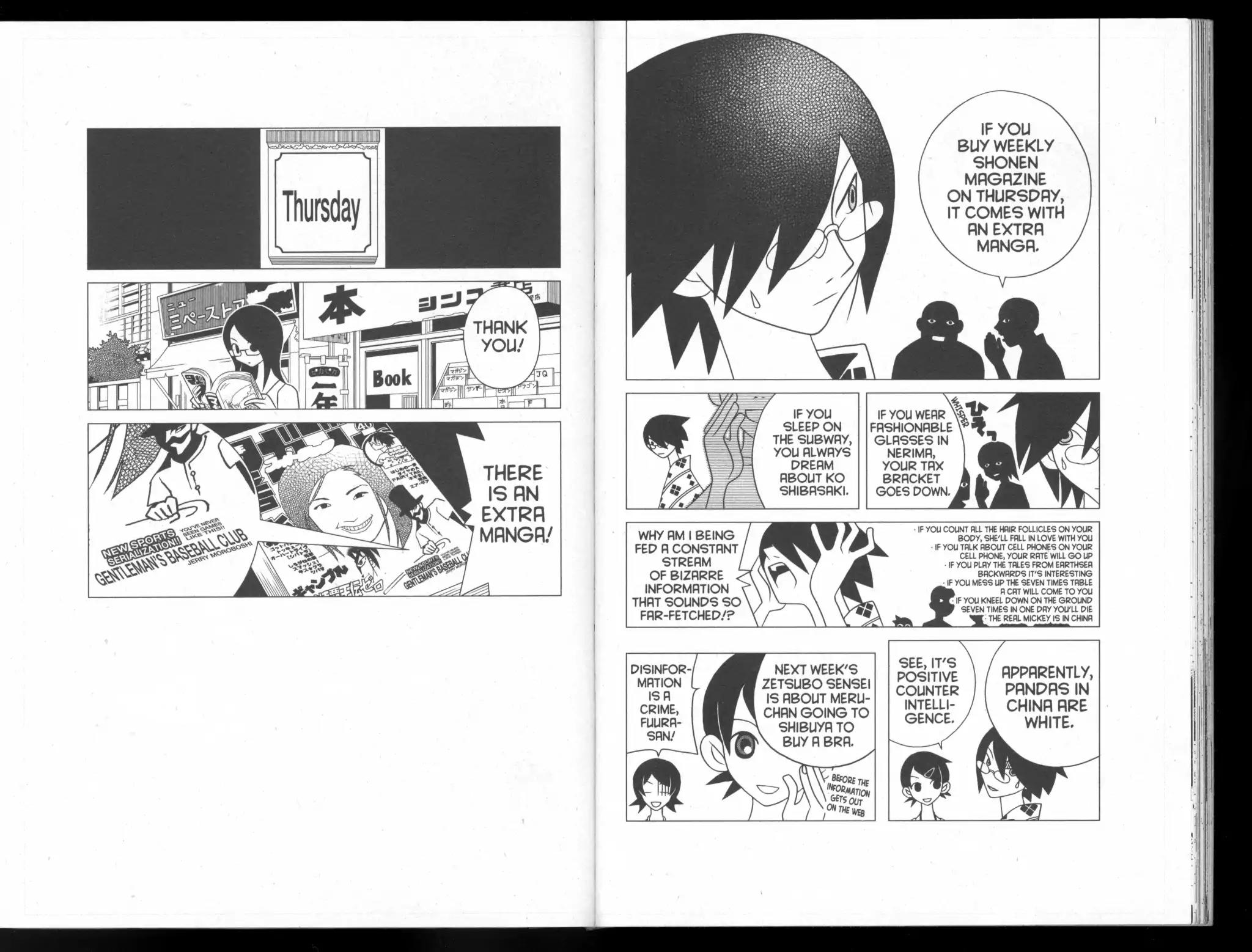 Sayonara Zetsubou Sensei Chapter 107 page 7 - Chapter 107: Spy Nut Pudding