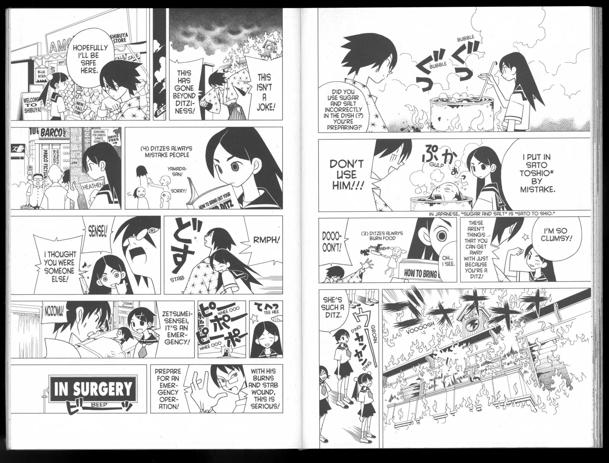Sayonara Zetsubou Sensei Chapter 108 page 6 - Chapter 108: The Off-Guard Road To The Interior