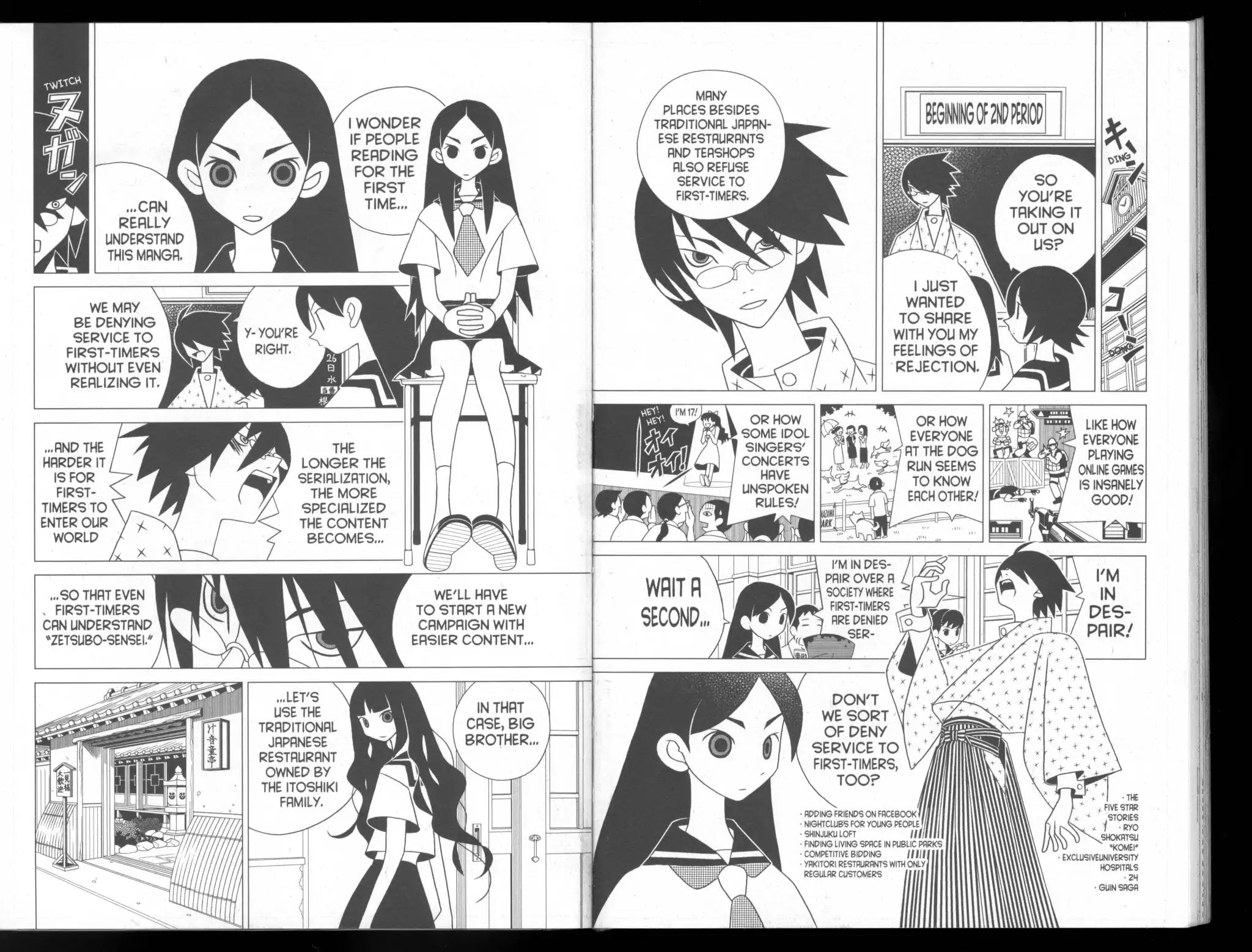 Sayonara Zetsubou Sensei Chapter 110 page 18 - Chapter 110: Hear The Wind Sleep