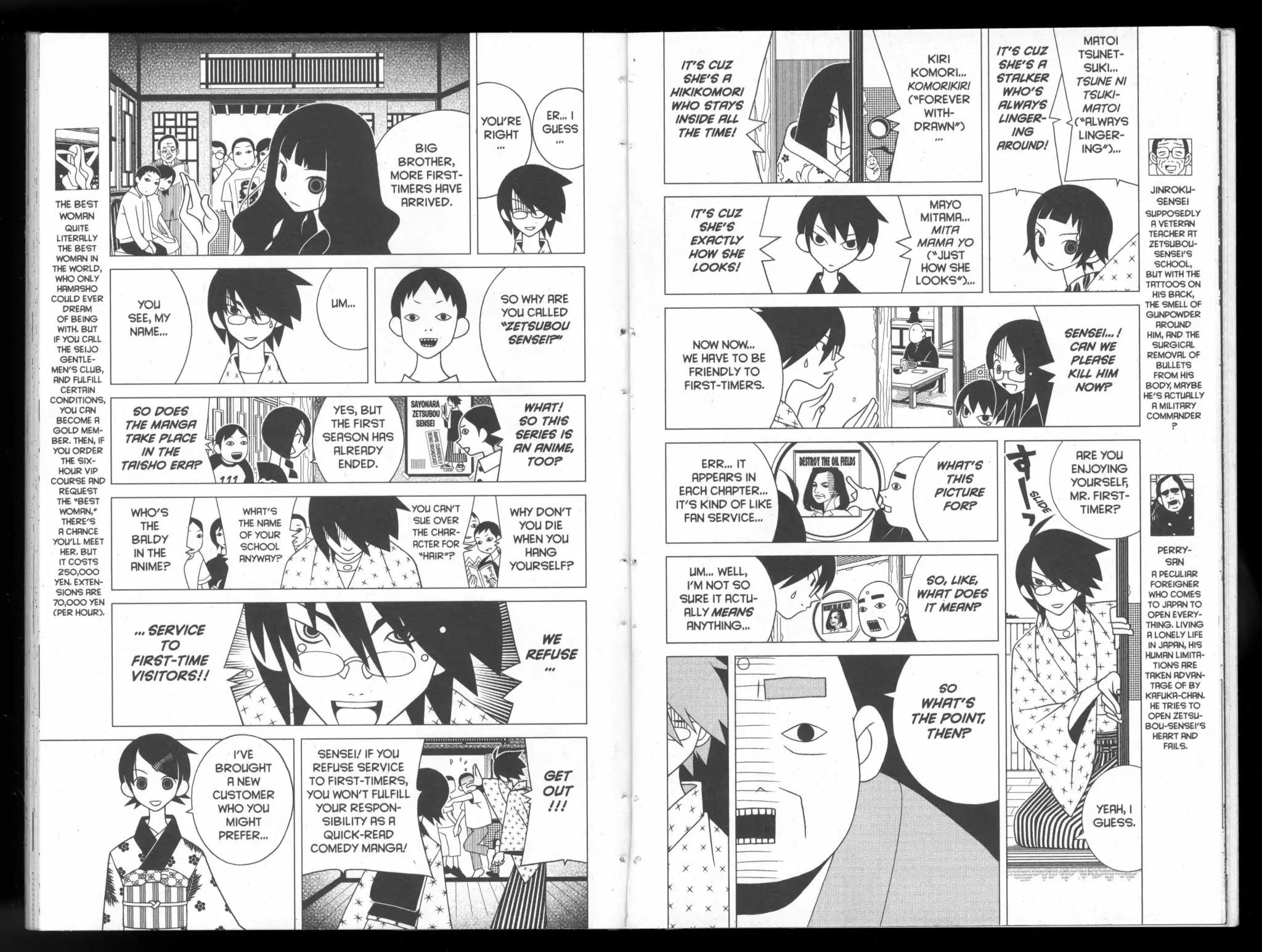Sayonara Zetsubou Sensei Chapter 111 page 10 - Chapter 111: The First-Timer Condition