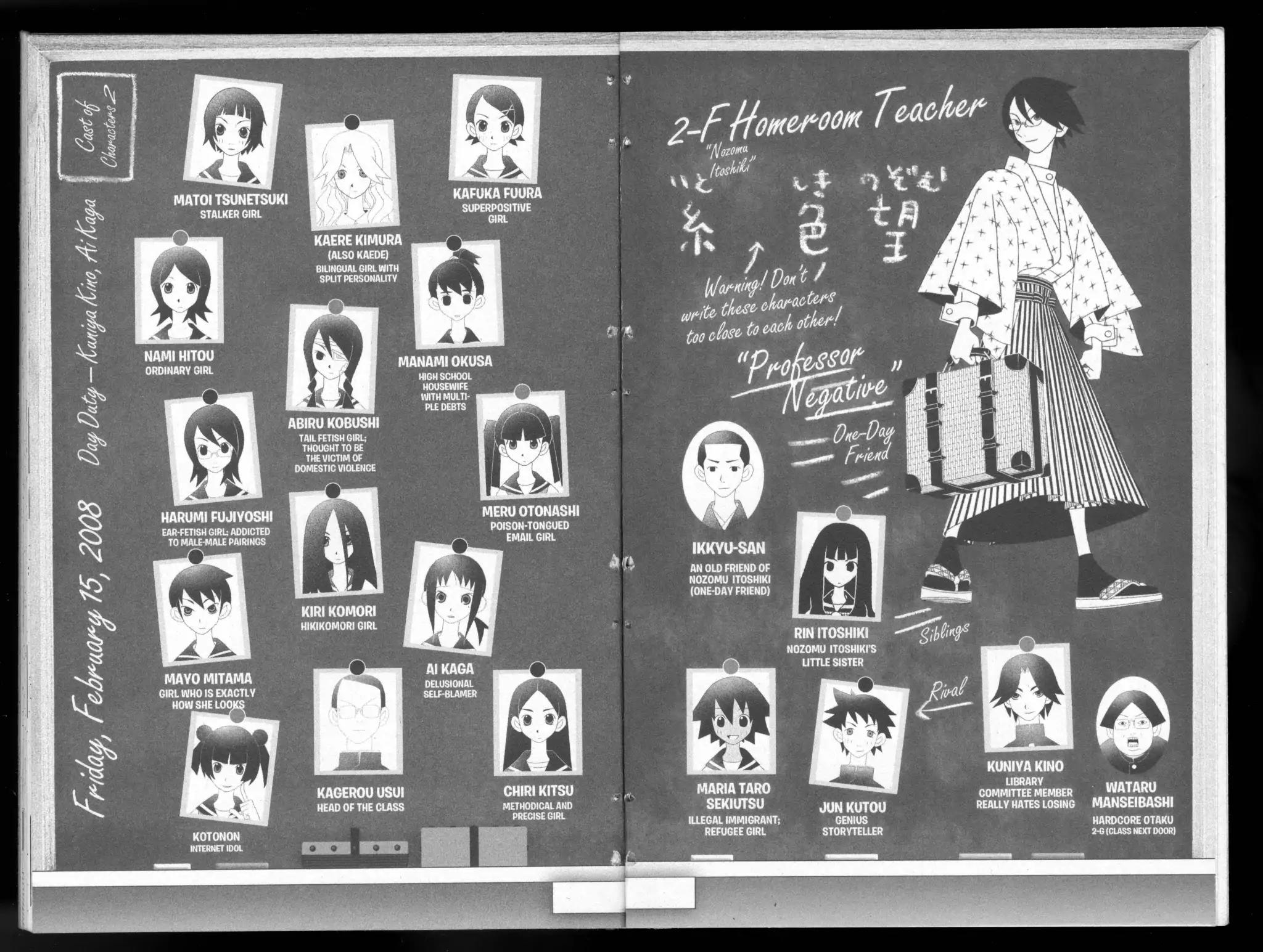 Sayonara Zetsubou Sensei Chapter 111 page 5 - Chapter 111: The First-Timer Condition