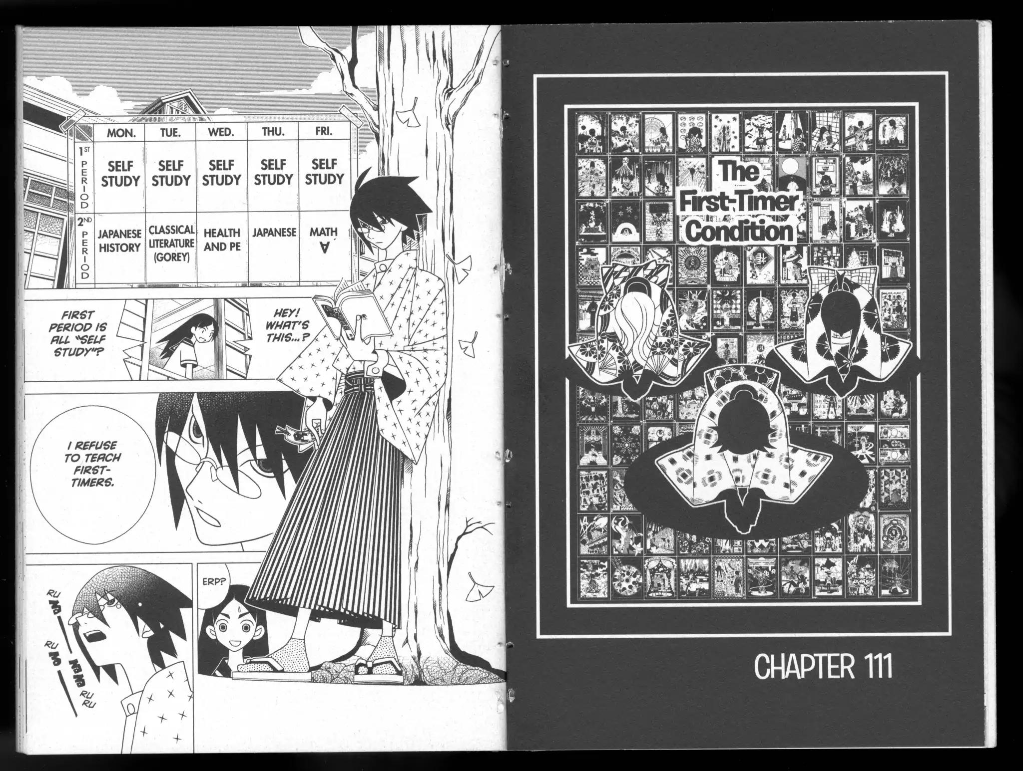 Sayonara Zetsubou Sensei Chapter 111 page 6 - Chapter 111: The First-Timer Condition