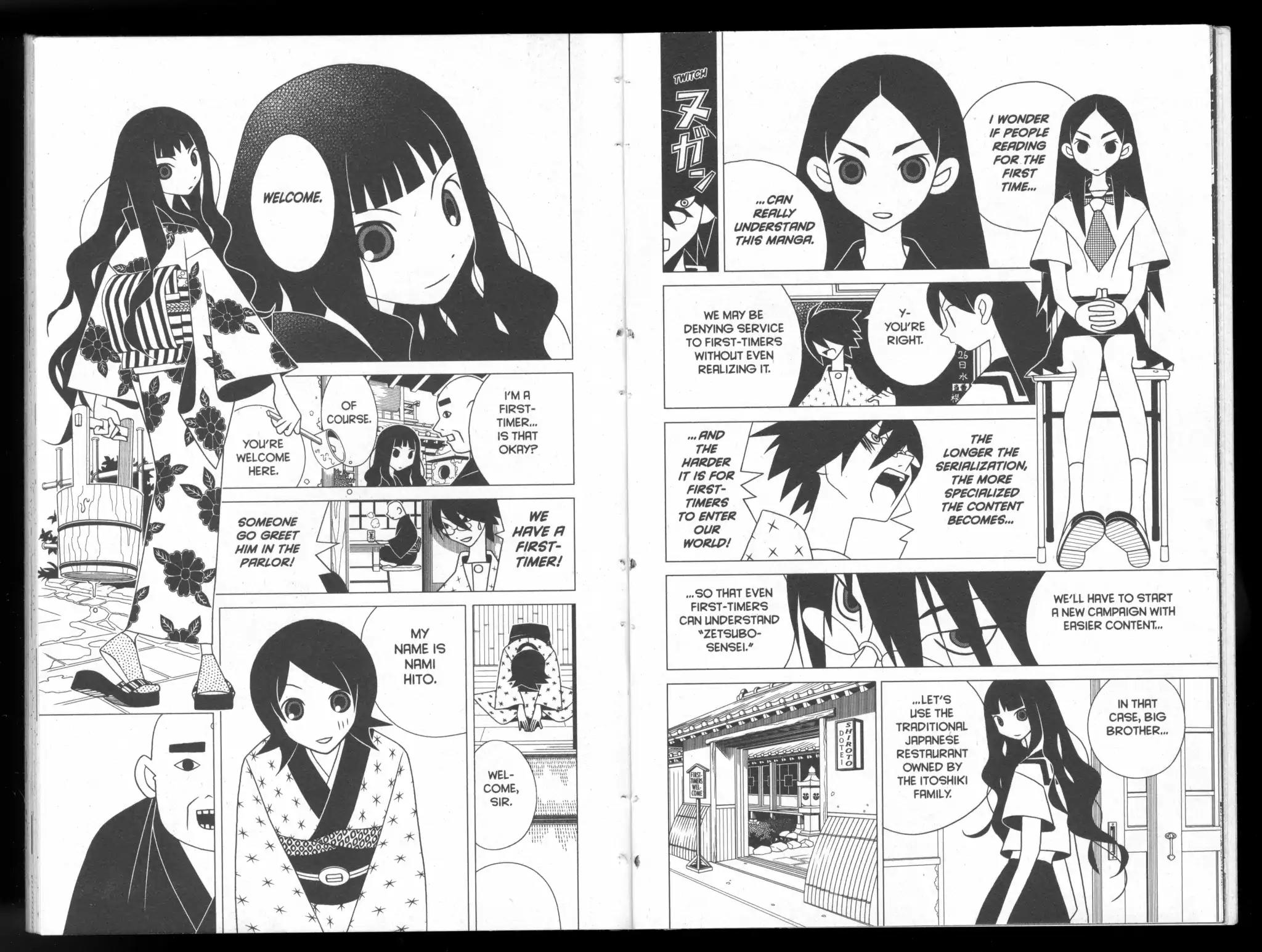 Sayonara Zetsubou Sensei Chapter 111 page 8 - Chapter 111: The First-Timer Condition