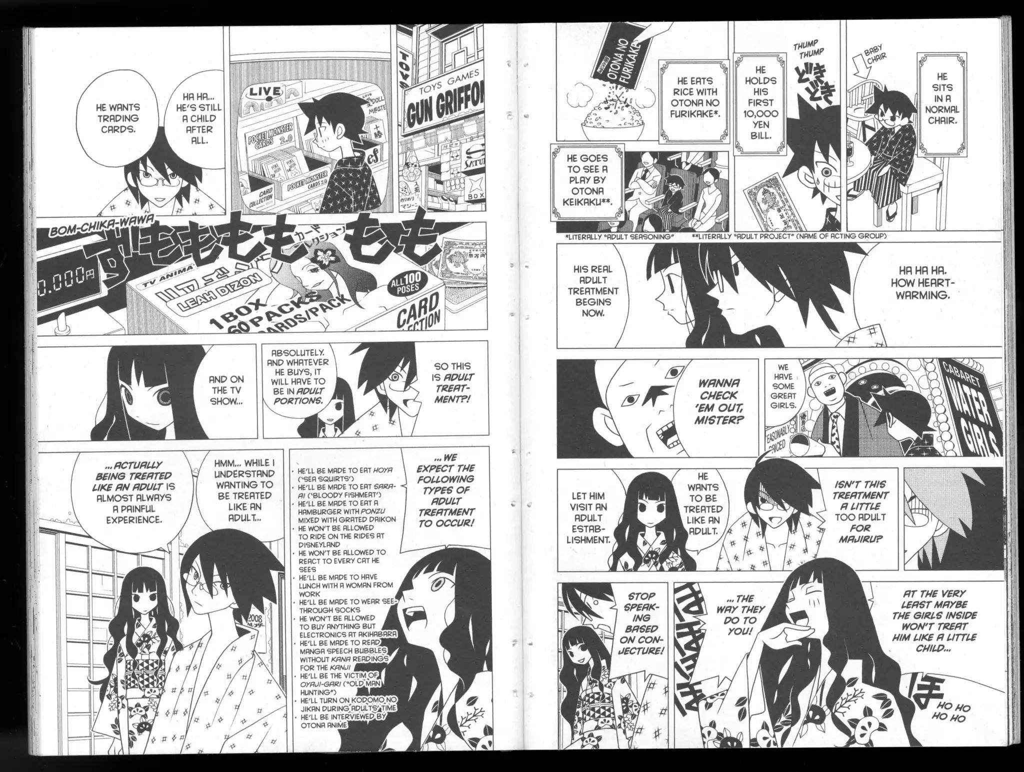 Sayonara Zetsubou Sensei Chapter 114 page 3 - Chapter 114: Adult Go-Ahead