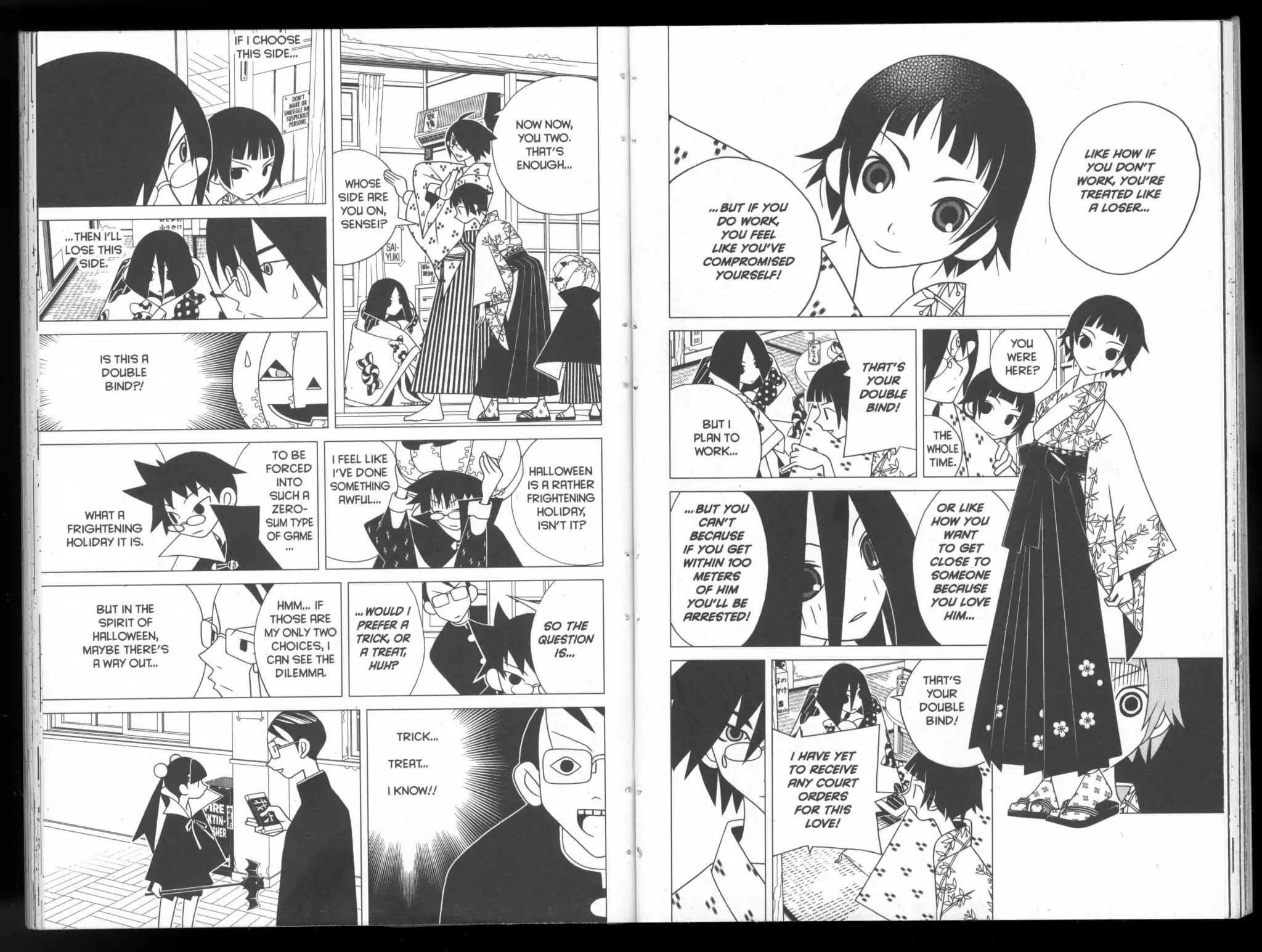 Sayonara Zetsubou Sensei Chapter 115 page 3 - Chapter 115: The Double-Binders
