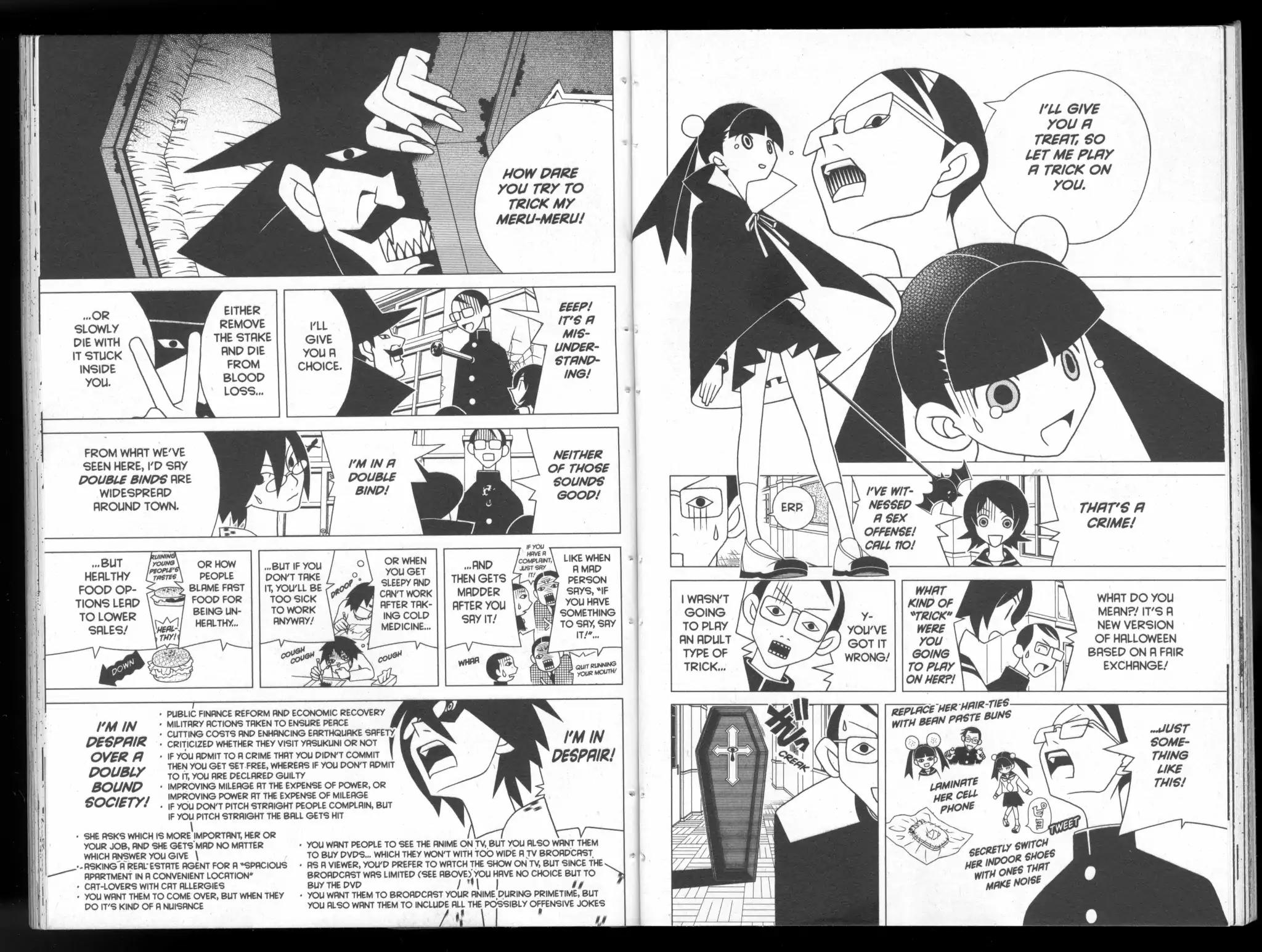 Sayonara Zetsubou Sensei Chapter 115 page 4 - Chapter 115: The Double-Binders