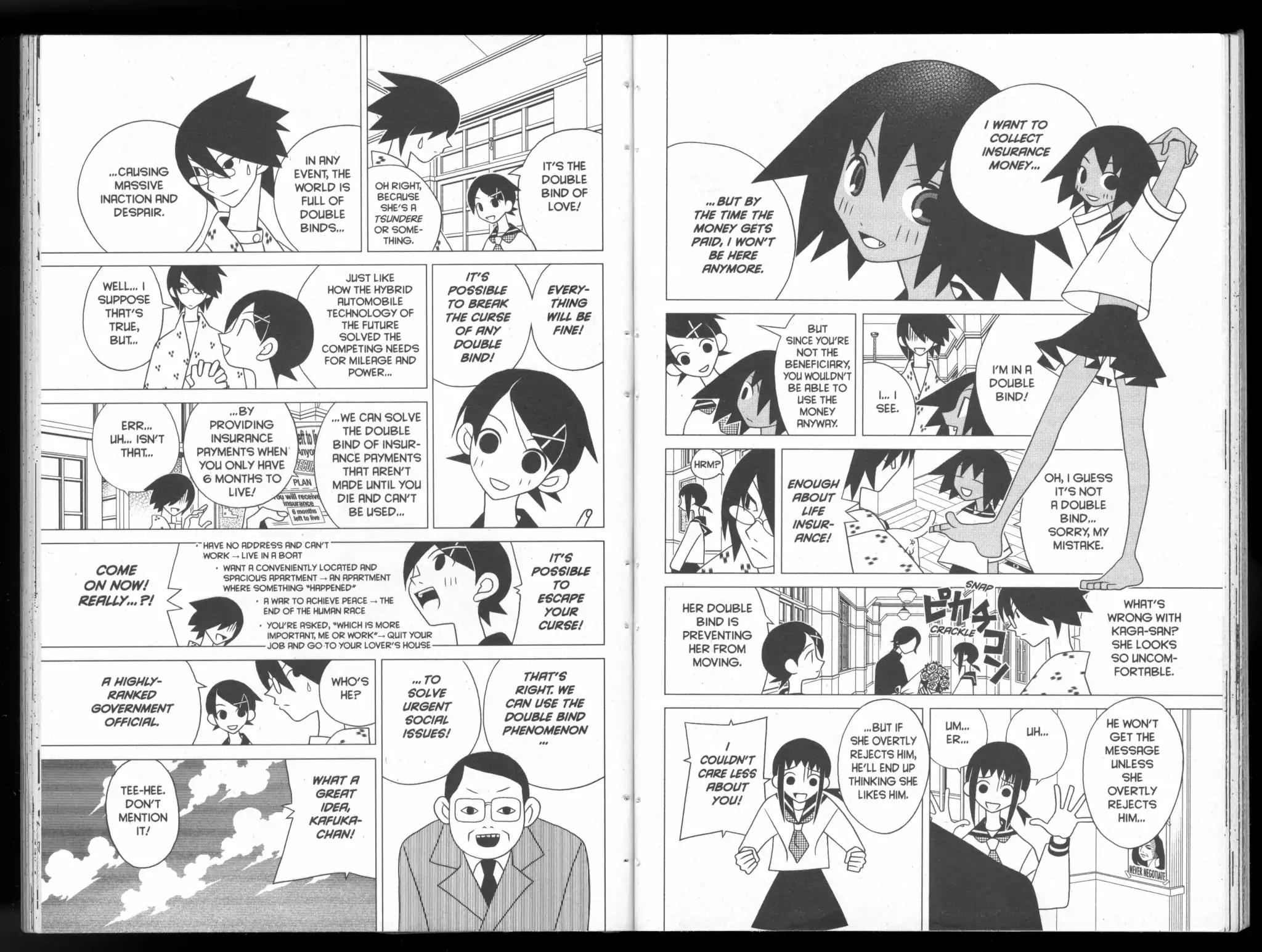 Sayonara Zetsubou Sensei Chapter 115 page 6 - Chapter 115: The Double-Binders