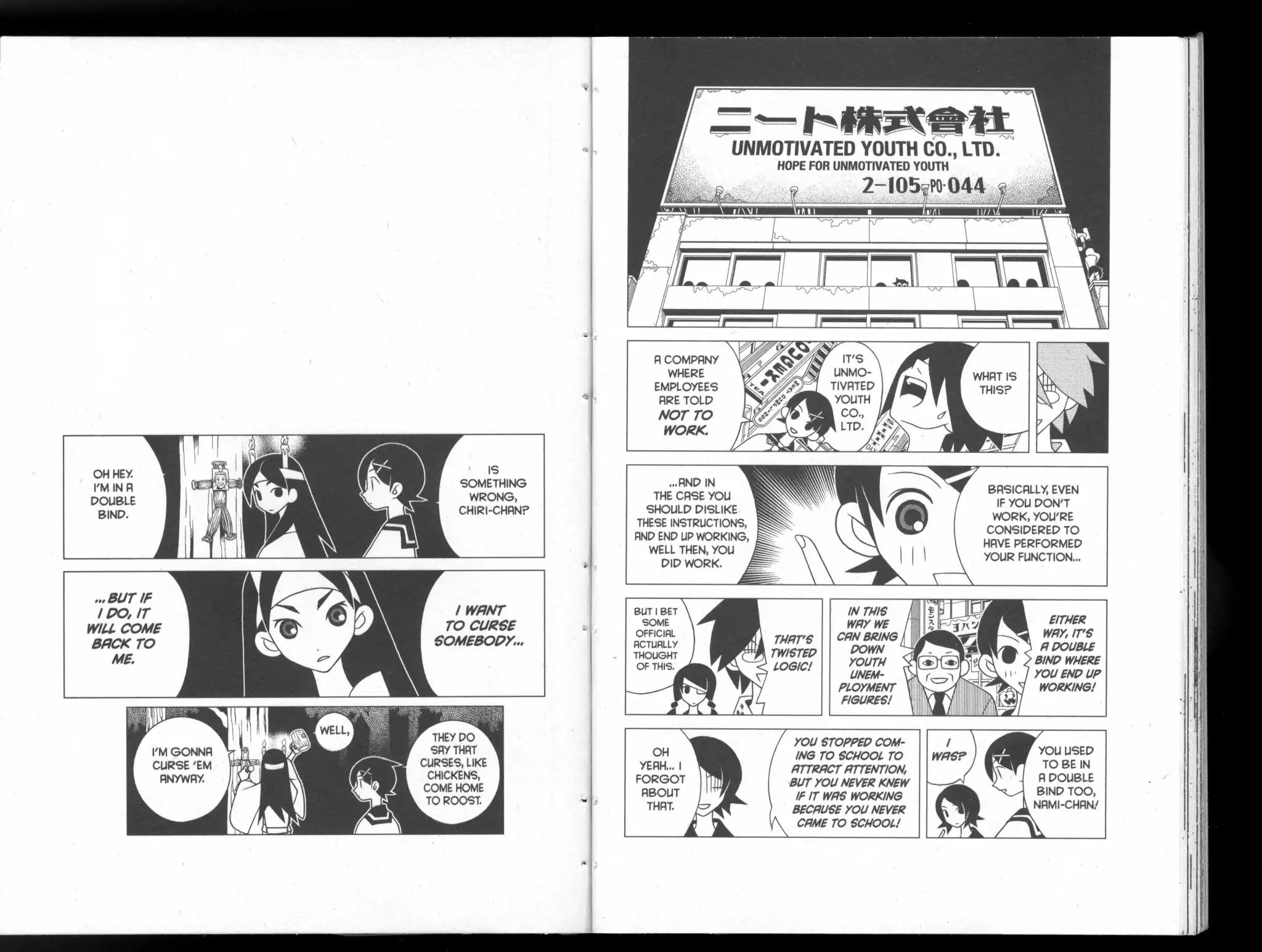 Sayonara Zetsubou Sensei Chapter 115 page 7 - Chapter 115: The Double-Binders
