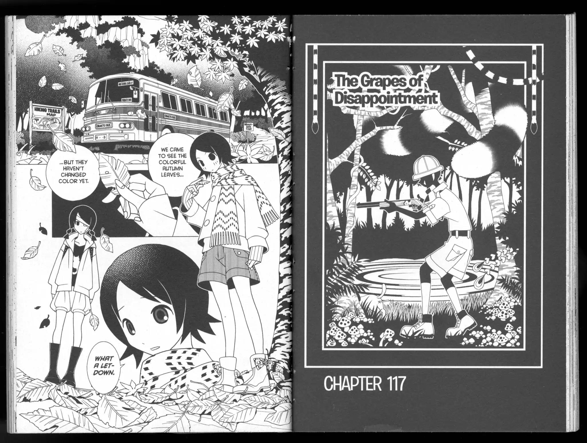 Sayonara Zetsubou Sensei Chapter 117 page 1 - Chapter 117: The Grapes Of Disappointment