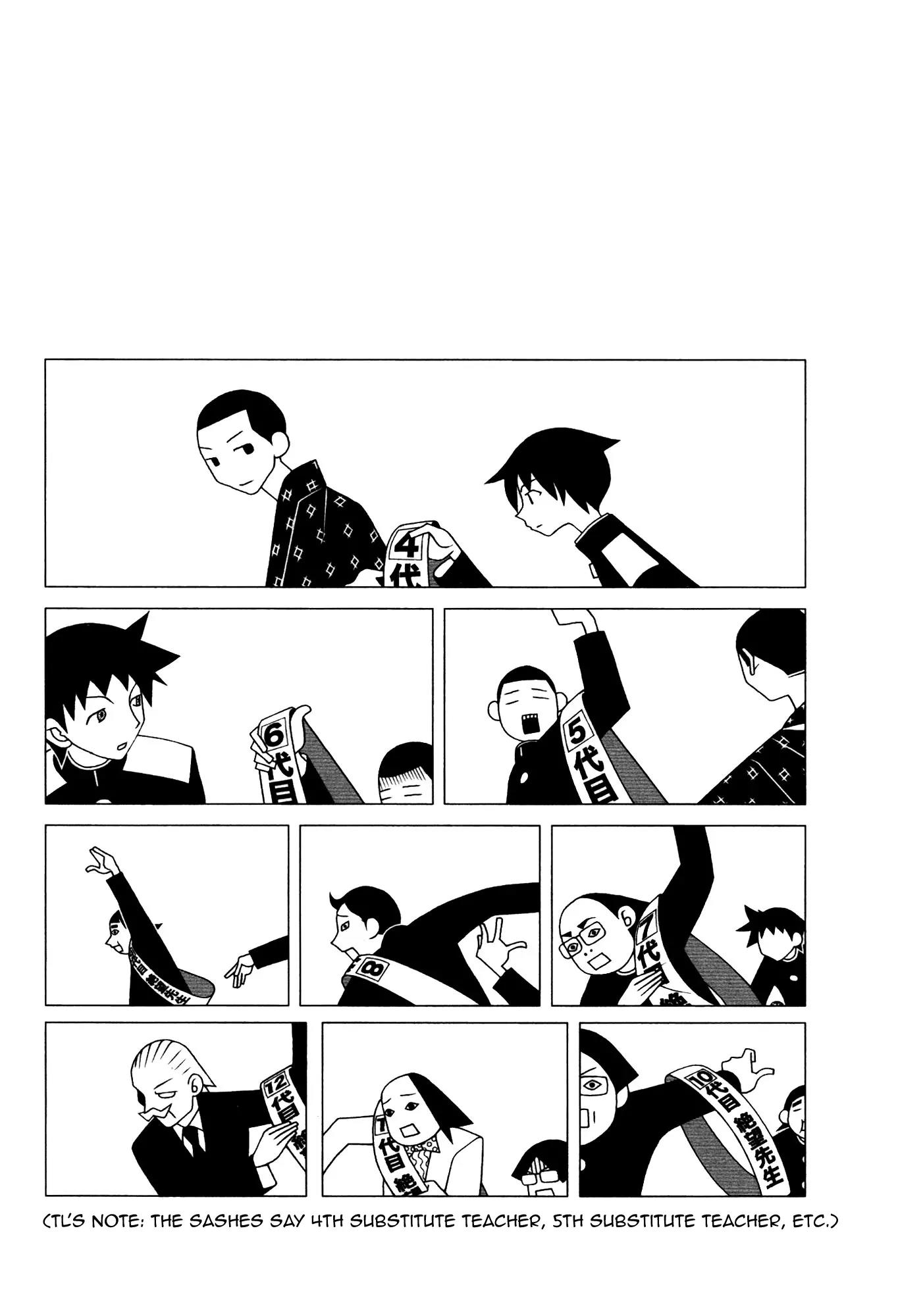 Sayonara Zetsubou Sensei Chapter 122 page 14 - Chapter 122 : The comparison of the Cliff