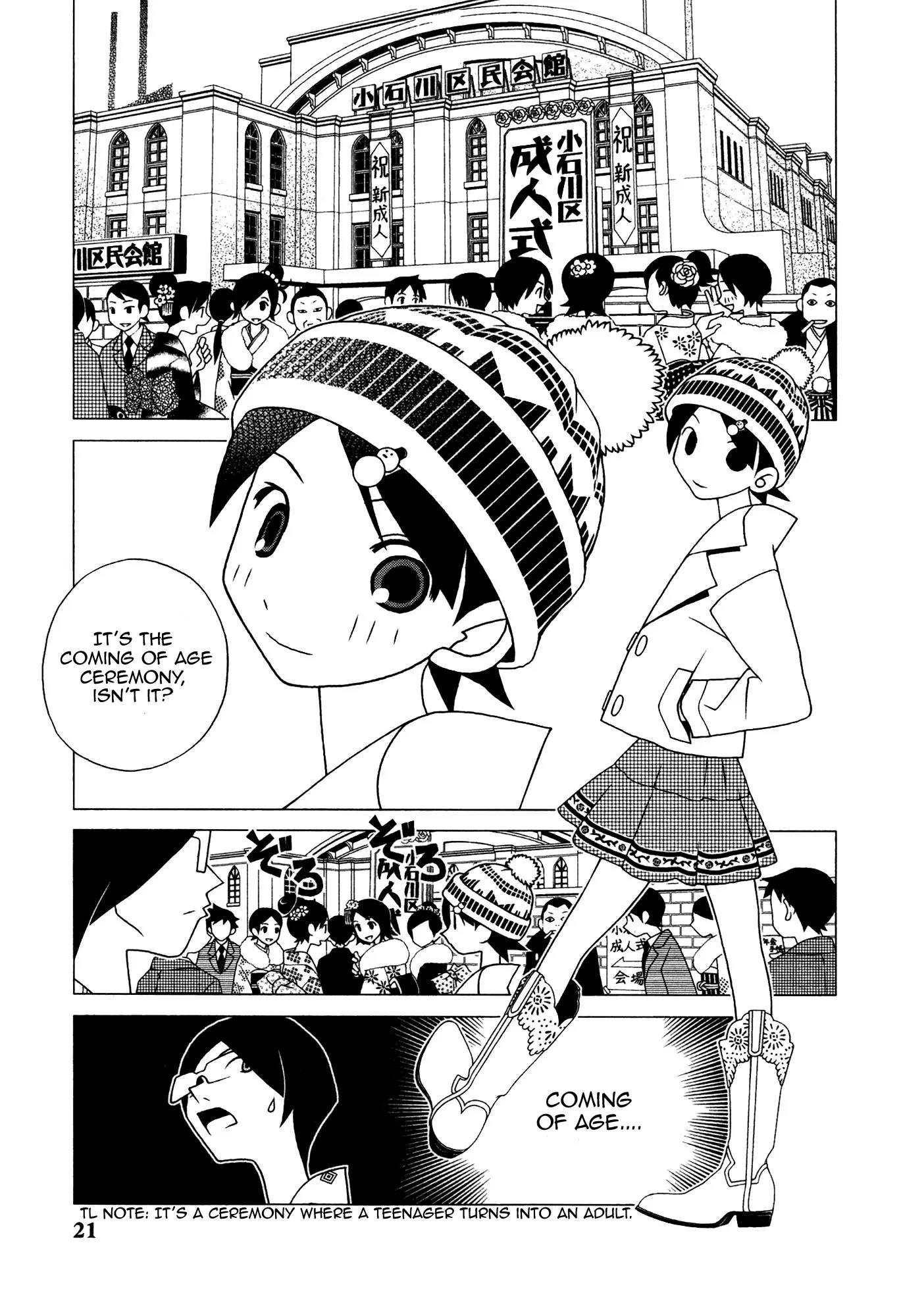 Sayonara Zetsubou Sensei Chapter 122 page 2 - Chapter 122 : The comparison of the Cliff