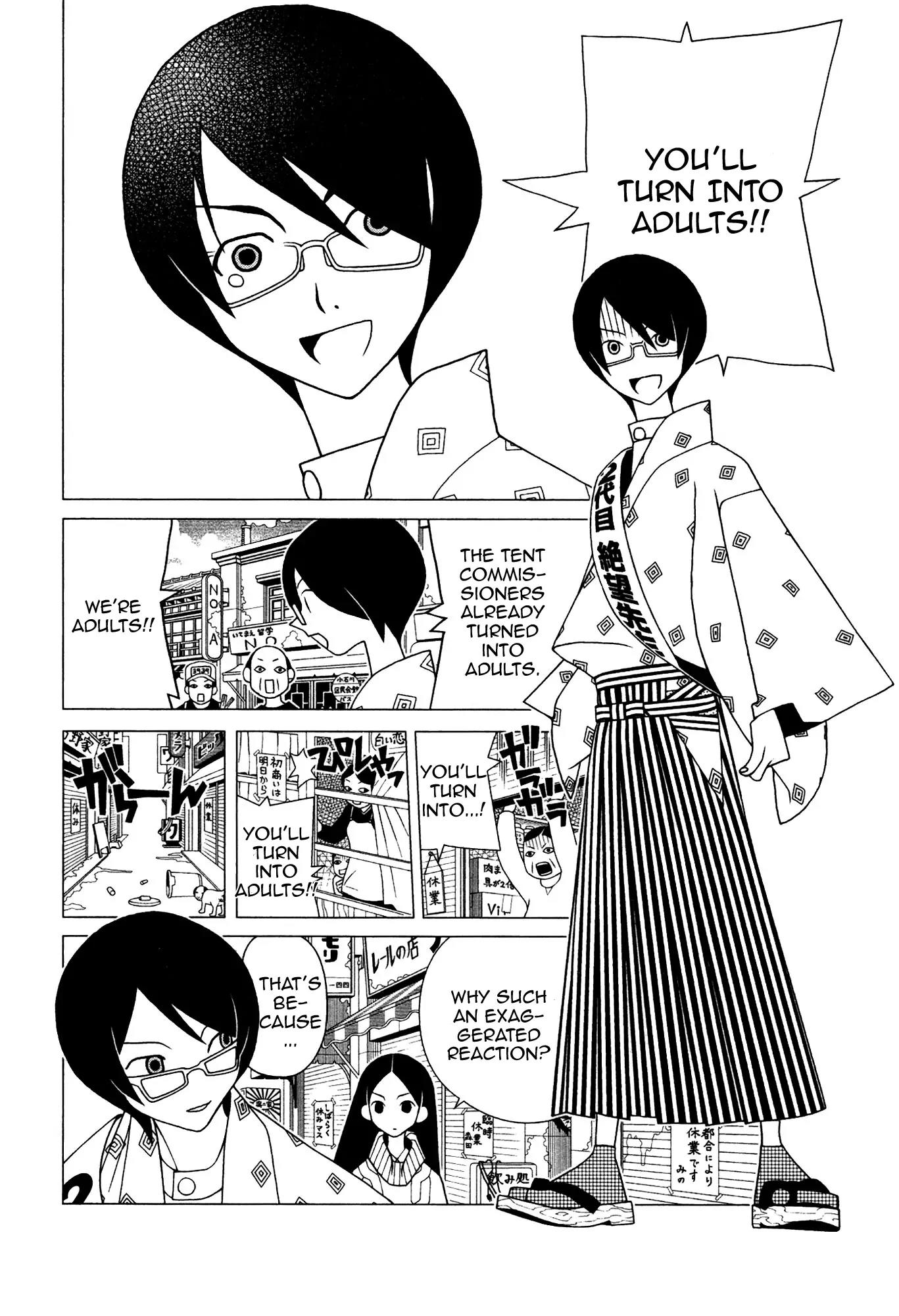 Sayonara Zetsubou Sensei Chapter 122 page 3 - Chapter 122 : The comparison of the Cliff