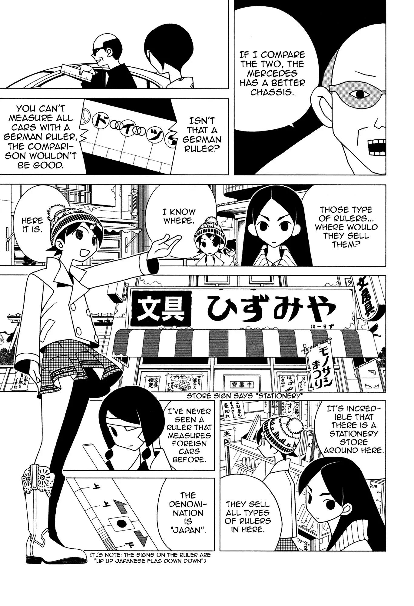 Sayonara Zetsubou Sensei Chapter 122 page 8 - Chapter 122 : The comparison of the Cliff
