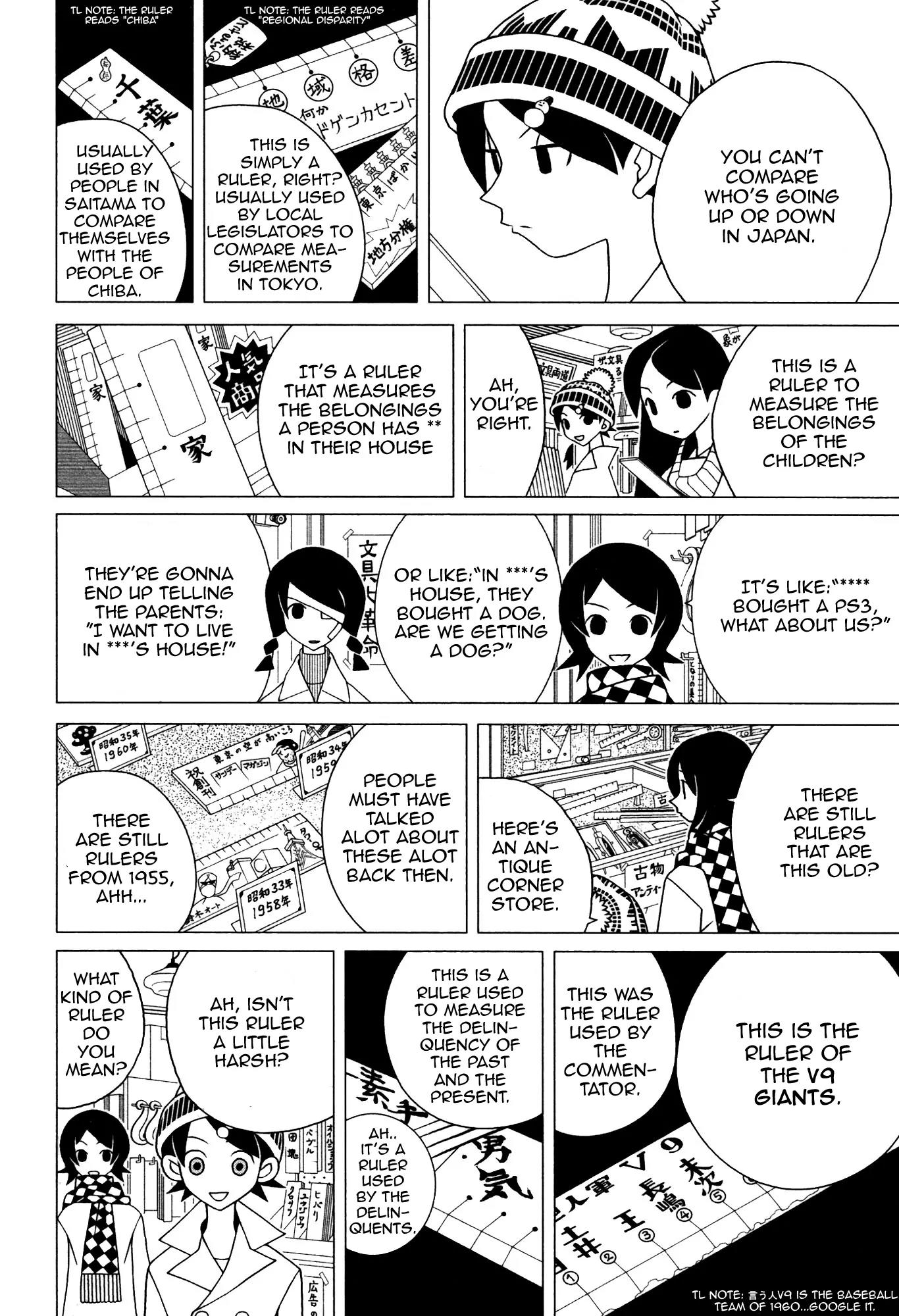 Sayonara Zetsubou Sensei Chapter 122 page 9 - Chapter 122 : The comparison of the Cliff