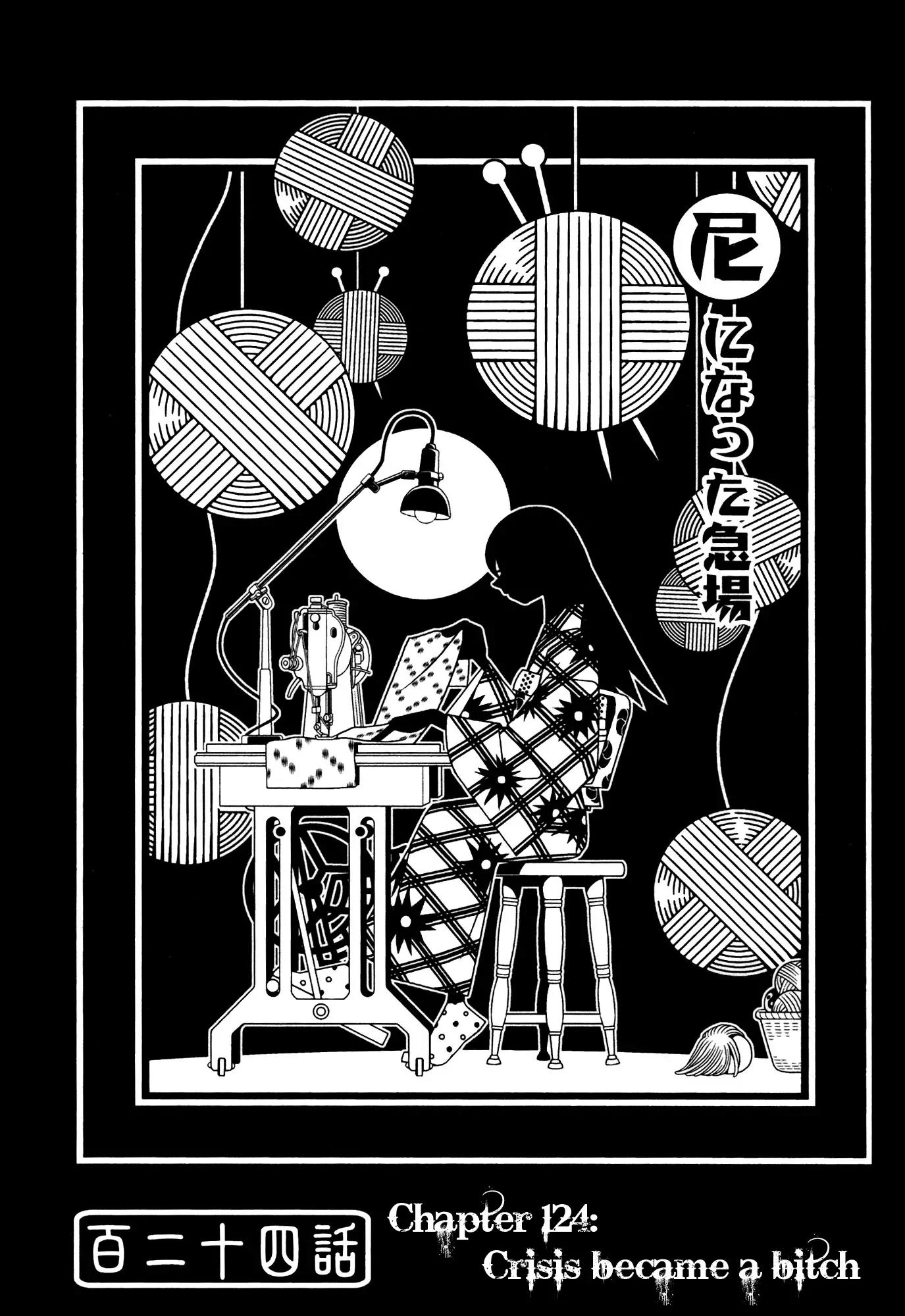 Sayonara Zetsubou Sensei Chapter 124 page 1 - Chapter 124 : Crisis Became A Bitch
