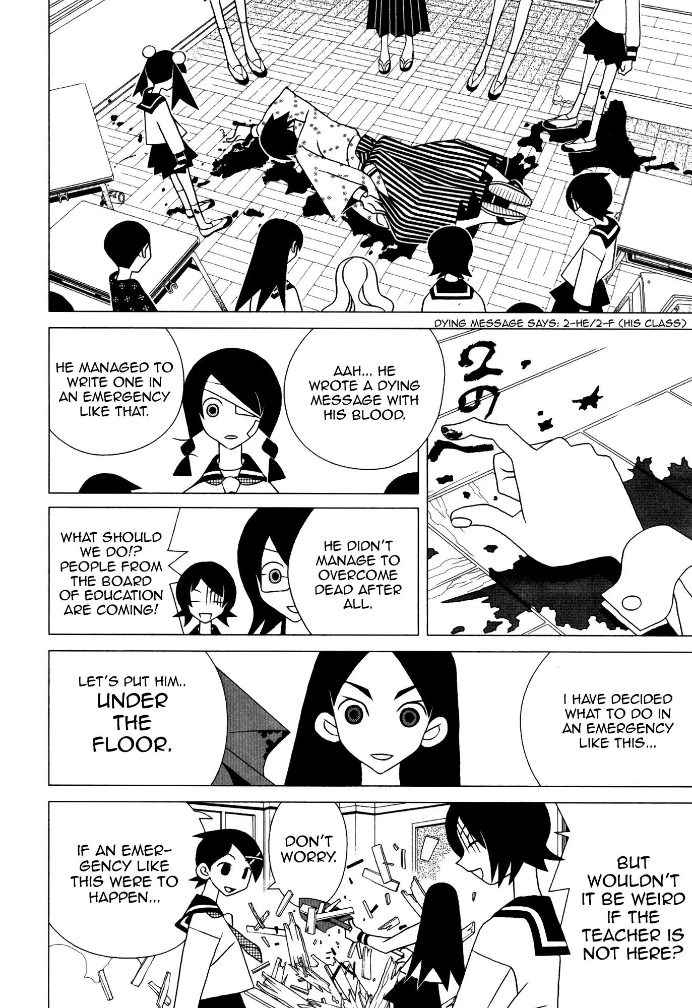 Sayonara Zetsubou Sensei Chapter 124 page 11 - Chapter 124 : Crisis Became A Bitch