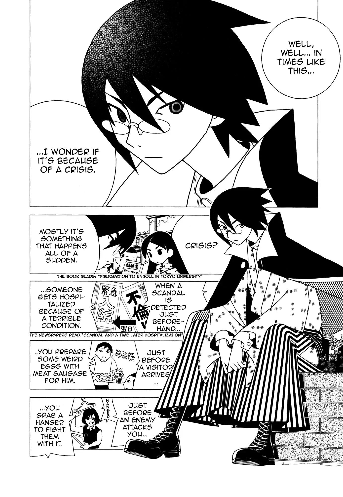 Sayonara Zetsubou Sensei Chapter 124 page 3 - Chapter 124 : Crisis Became A Bitch