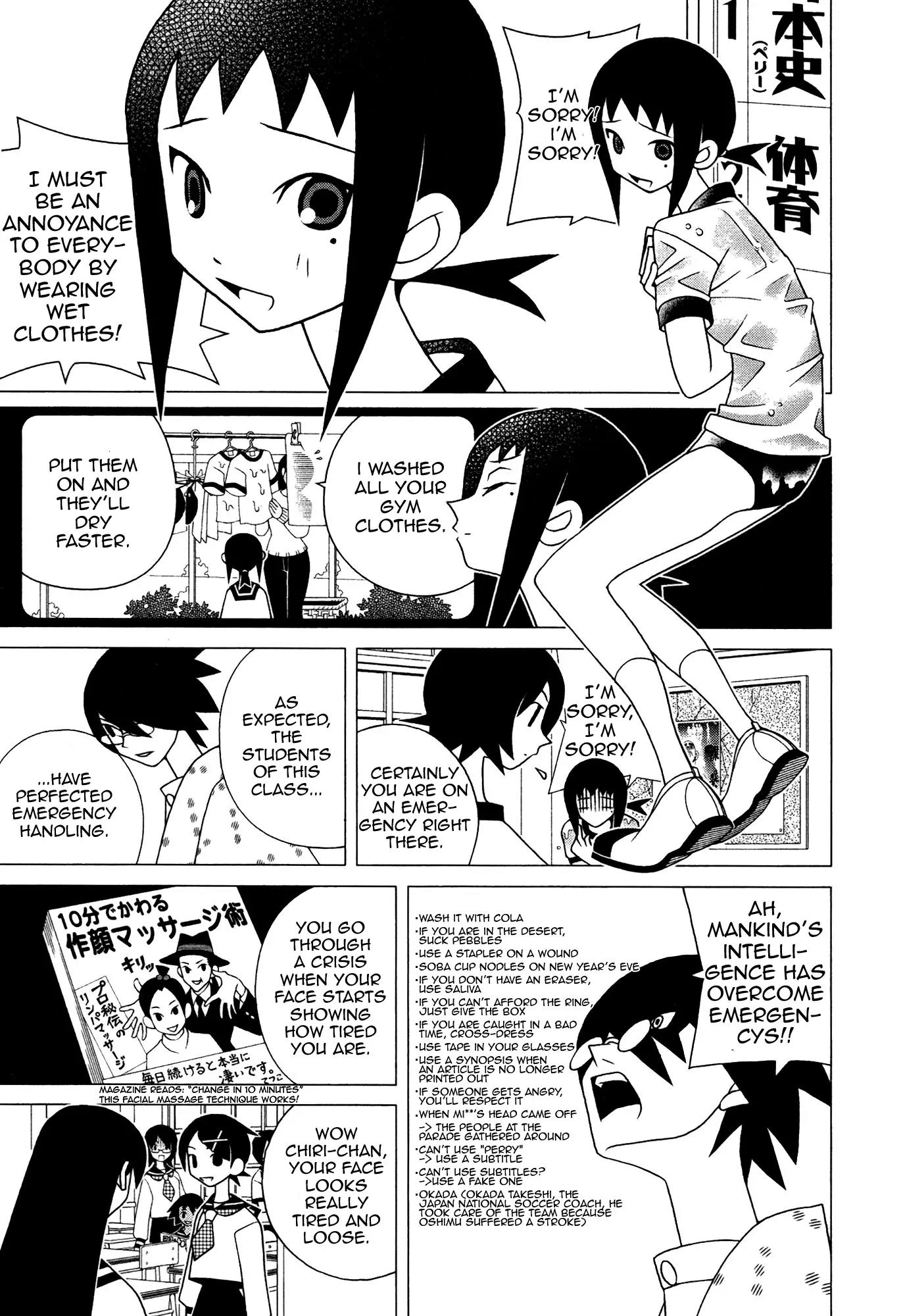 Sayonara Zetsubou Sensei Chapter 124 page 8 - Chapter 124 : Crisis Became A Bitch