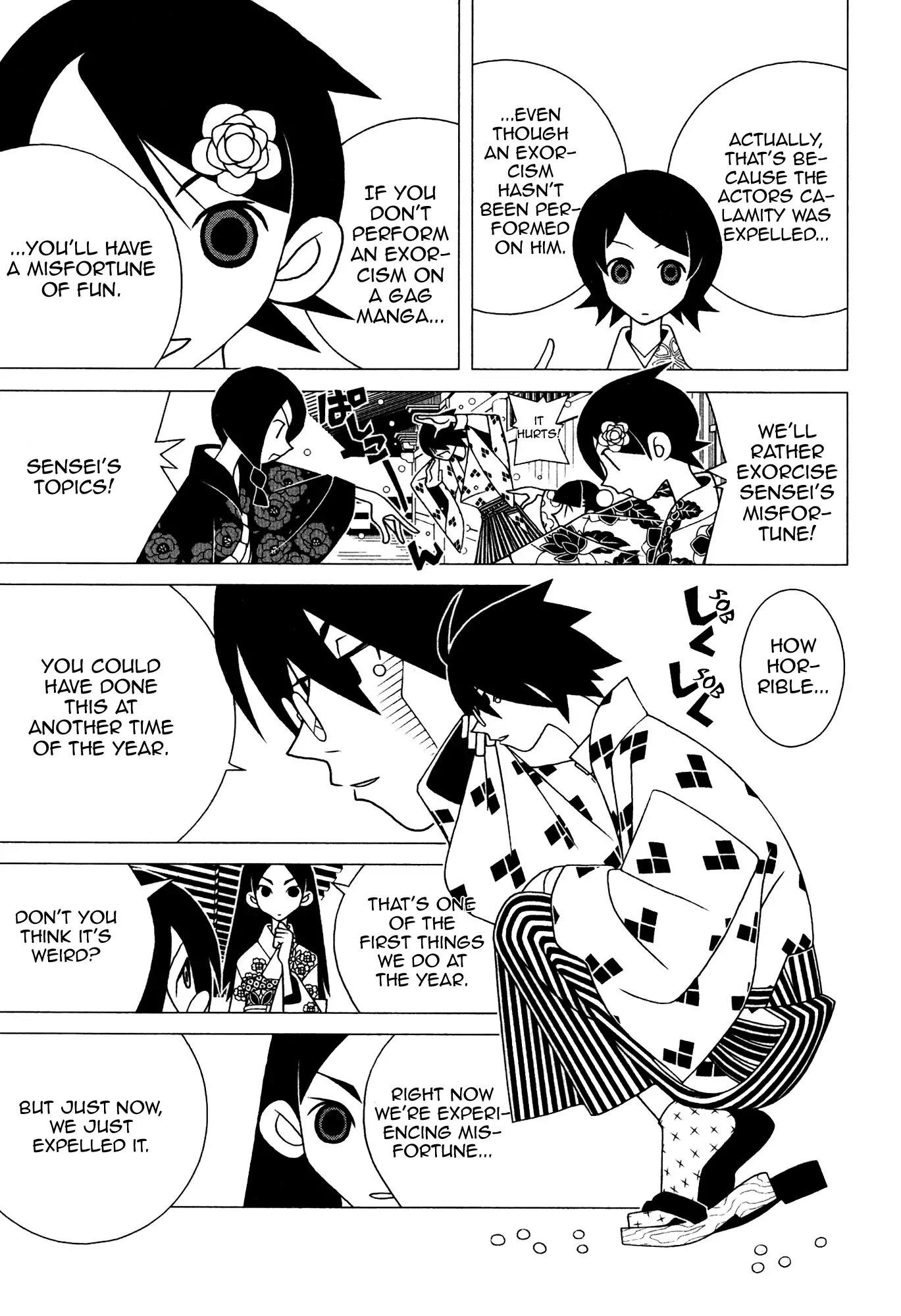 Sayonara Zetsubou Sensei Chapter 125 page 4 - Chapter 125 : The Records Of The East