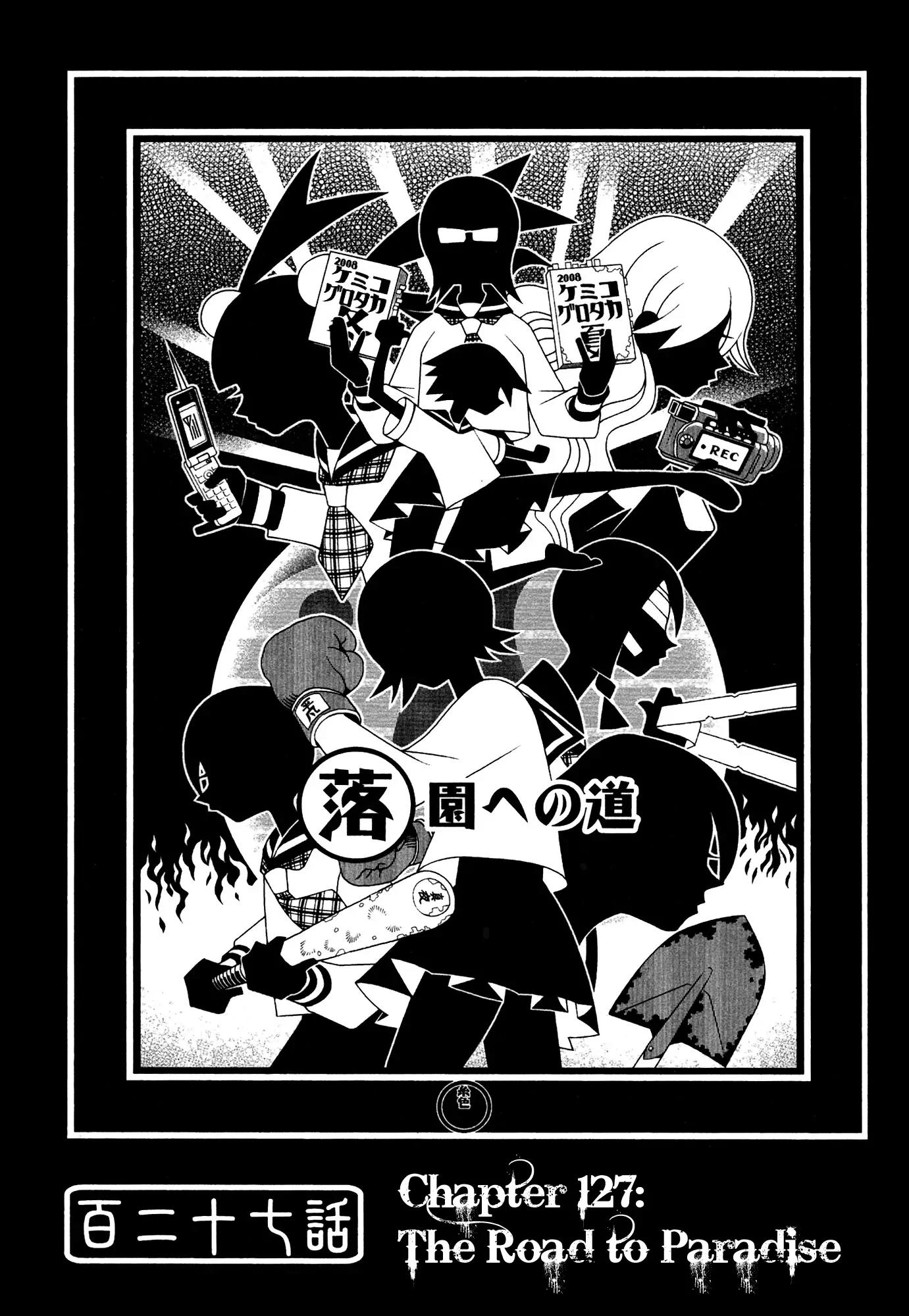 Sayonara Zetsubou Sensei Chapter 127 page 1 - Chapter 127 : The Road to Paradise