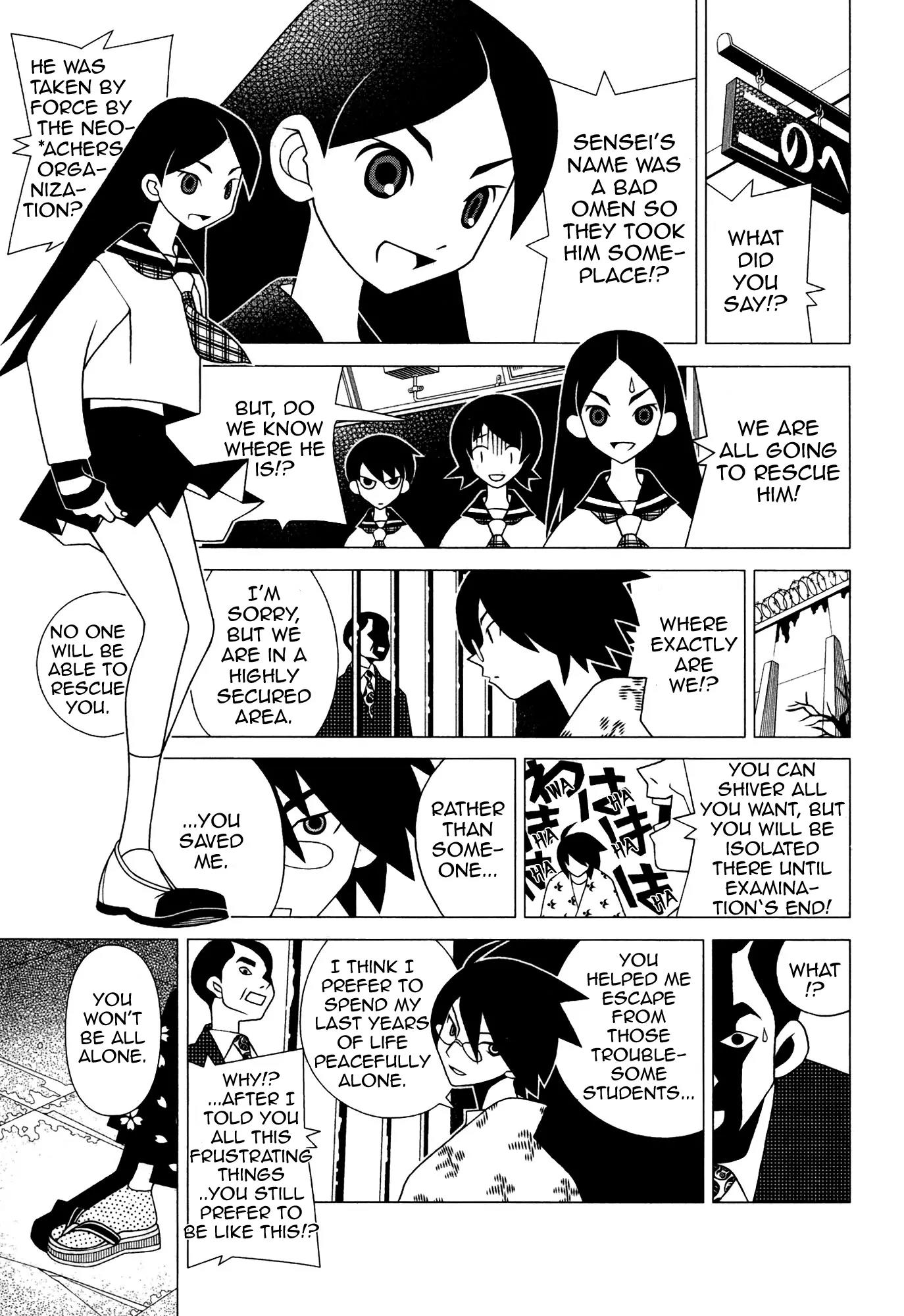 Sayonara Zetsubou Sensei Chapter 127 page 8 - Chapter 127 : The Road to Paradise