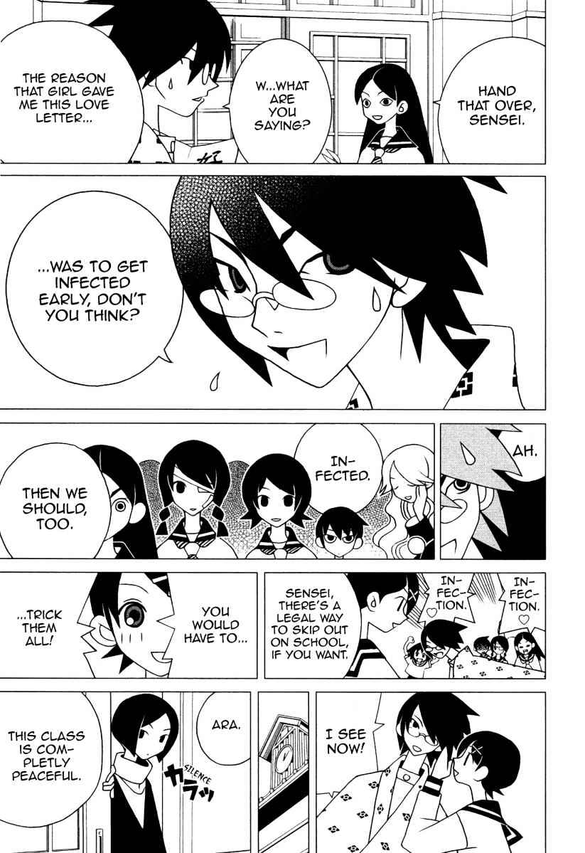 Sayonara Zetsubou Sensei Chapter 128 page 13 - Chapter 128 : The Measels of Madison Country