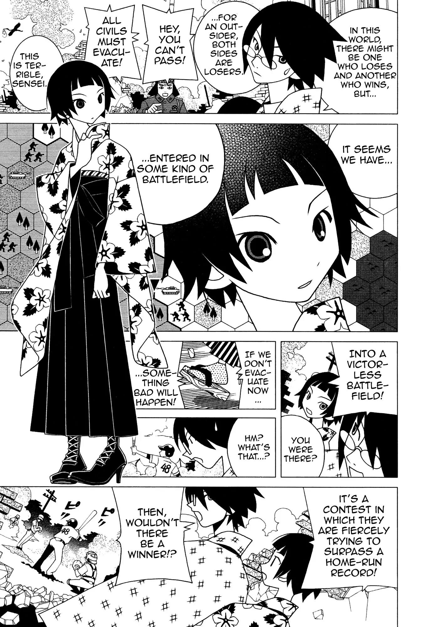 Sayonara Zetsubou Sensei Chapter 130 page 10 - Chapter 130 : The novel that lost