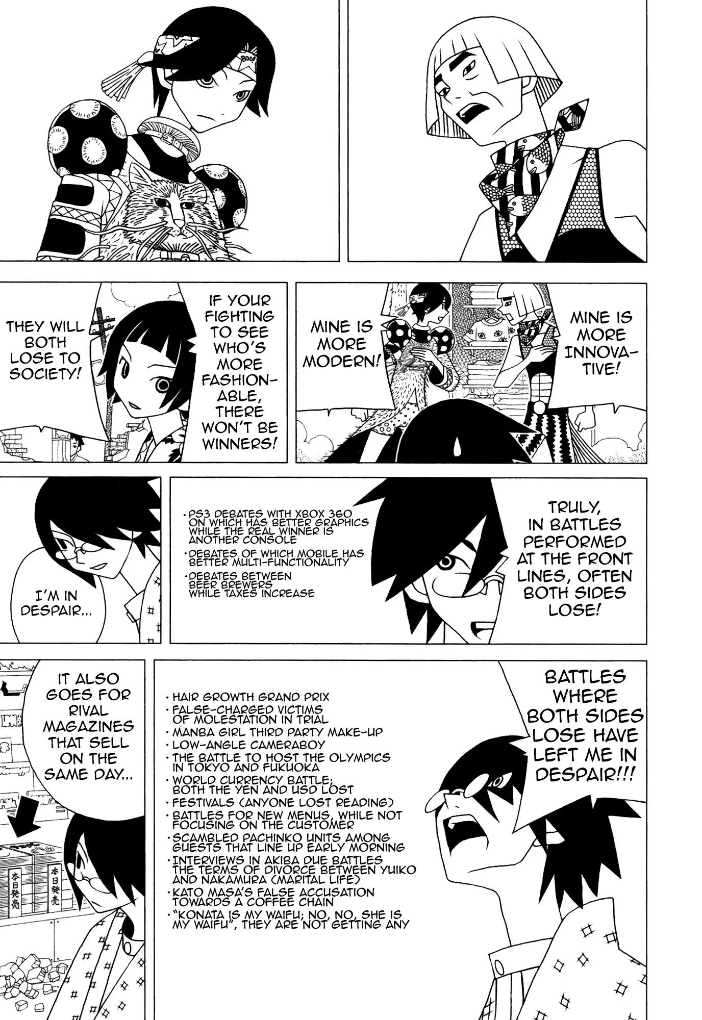 Sayonara Zetsubou Sensei Chapter 130 page 14 - Chapter 130 : The novel that lost