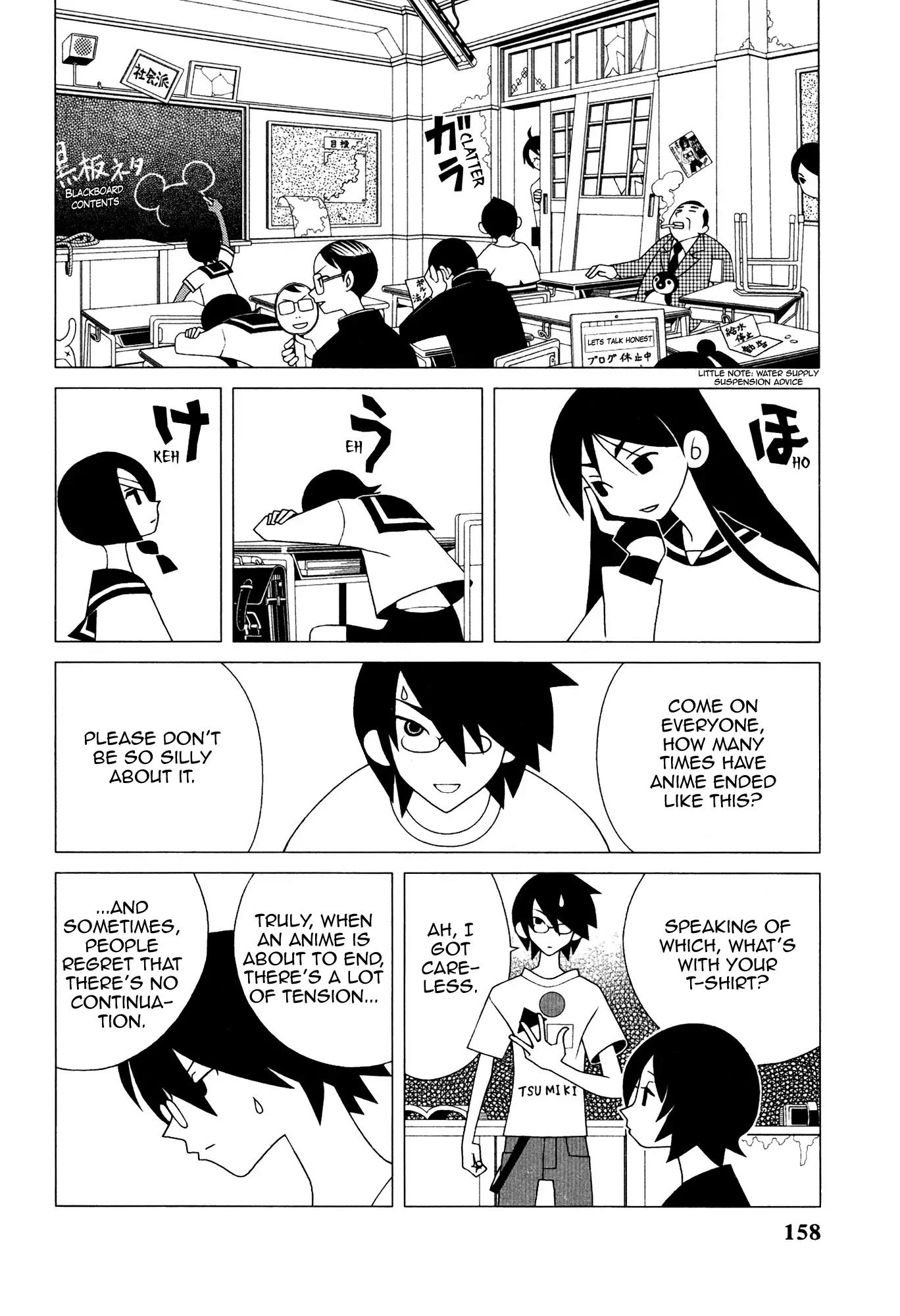 Sayonara Zetsubou Sensei Chapter 130 page 4 - Chapter 130 : The novel that lost