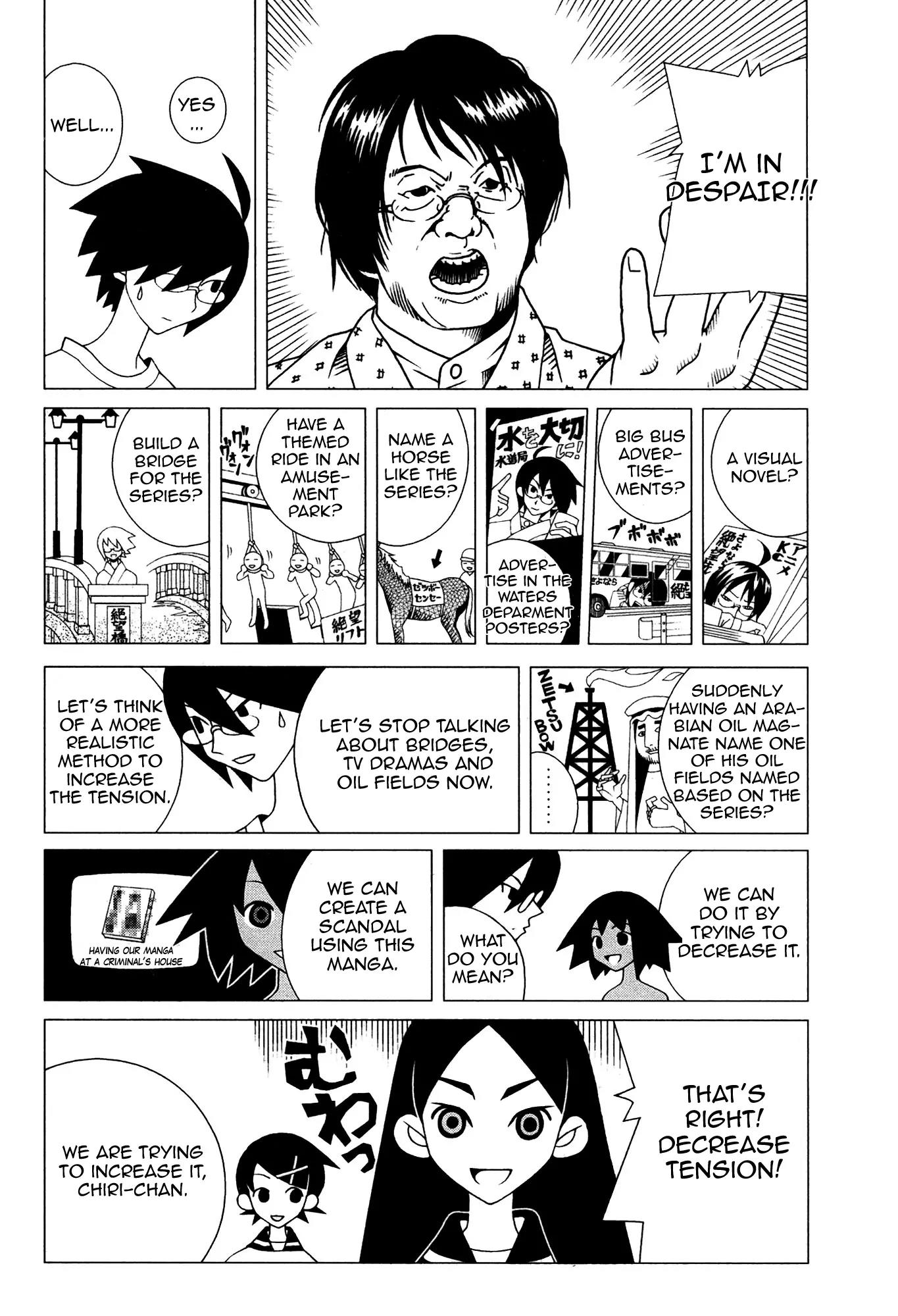 Sayonara Zetsubou Sensei Chapter 130 page 8 - Chapter 130 : The novel that lost