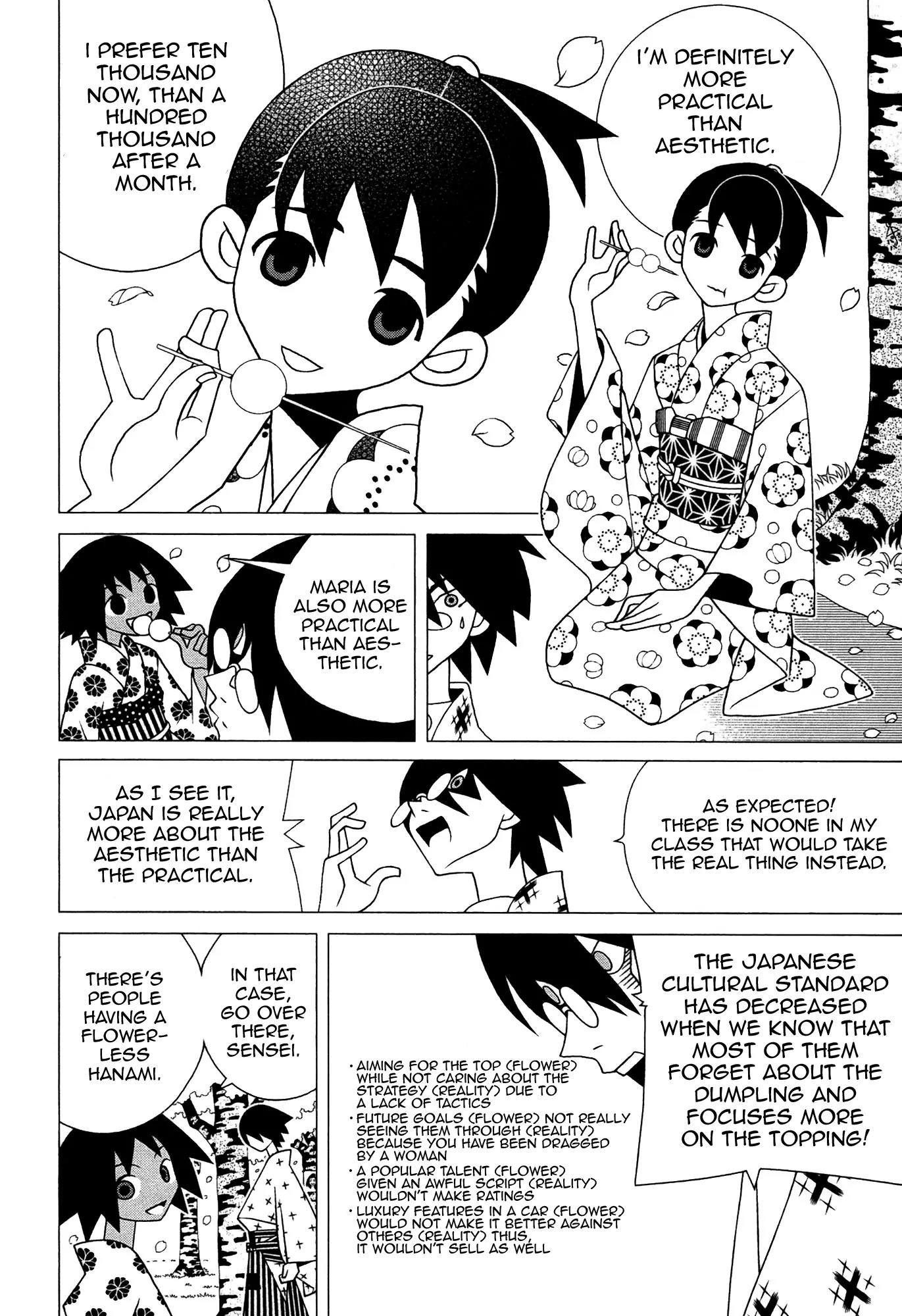 Sayonara Zetsubou Sensei Chapter 131 page 10 - Chapter 131 : The Forest of the Chosen Flower