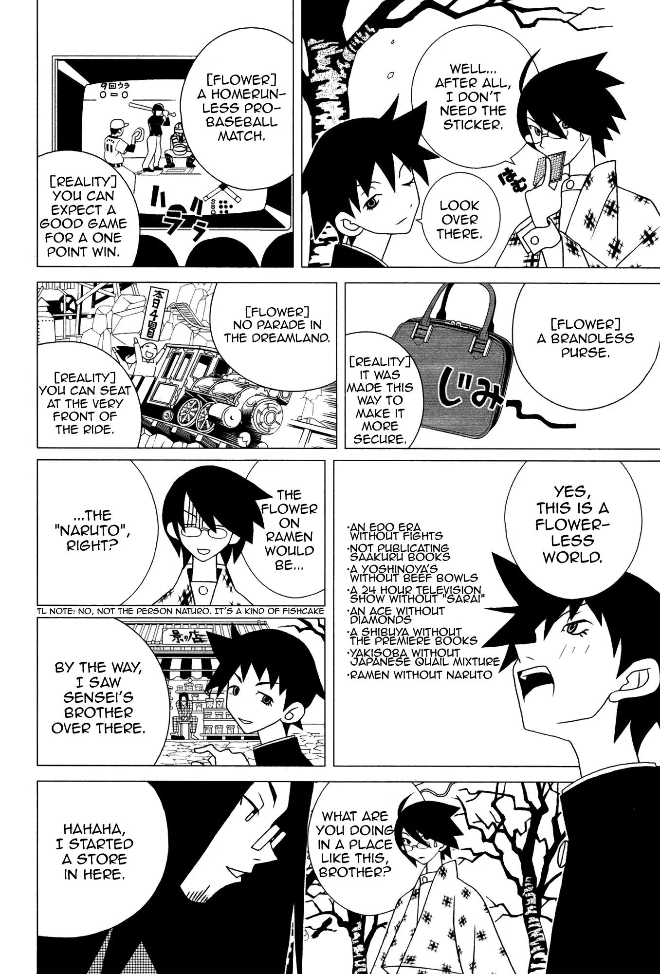 Sayonara Zetsubou Sensei Chapter 131 page 12 - Chapter 131 : The Forest of the Chosen Flower