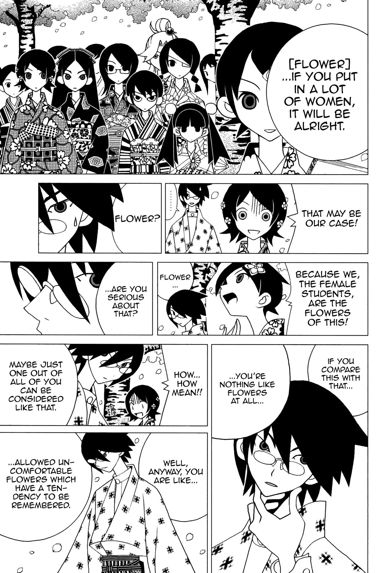 Sayonara Zetsubou Sensei Chapter 131 page 9 - Chapter 131 : The Forest of the Chosen Flower