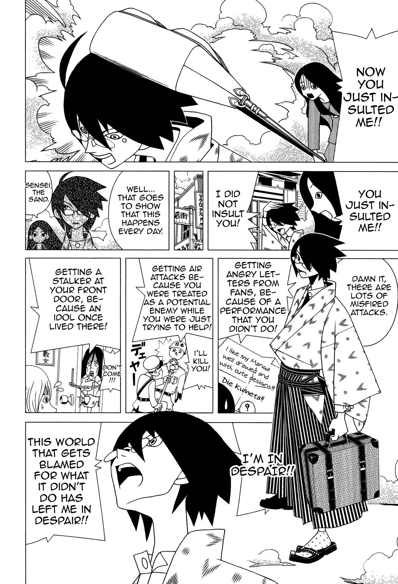 Sayonara Zetsubou Sensei Chapter 132 page 5 - Chapter 132 : Woman in the Golden Sand