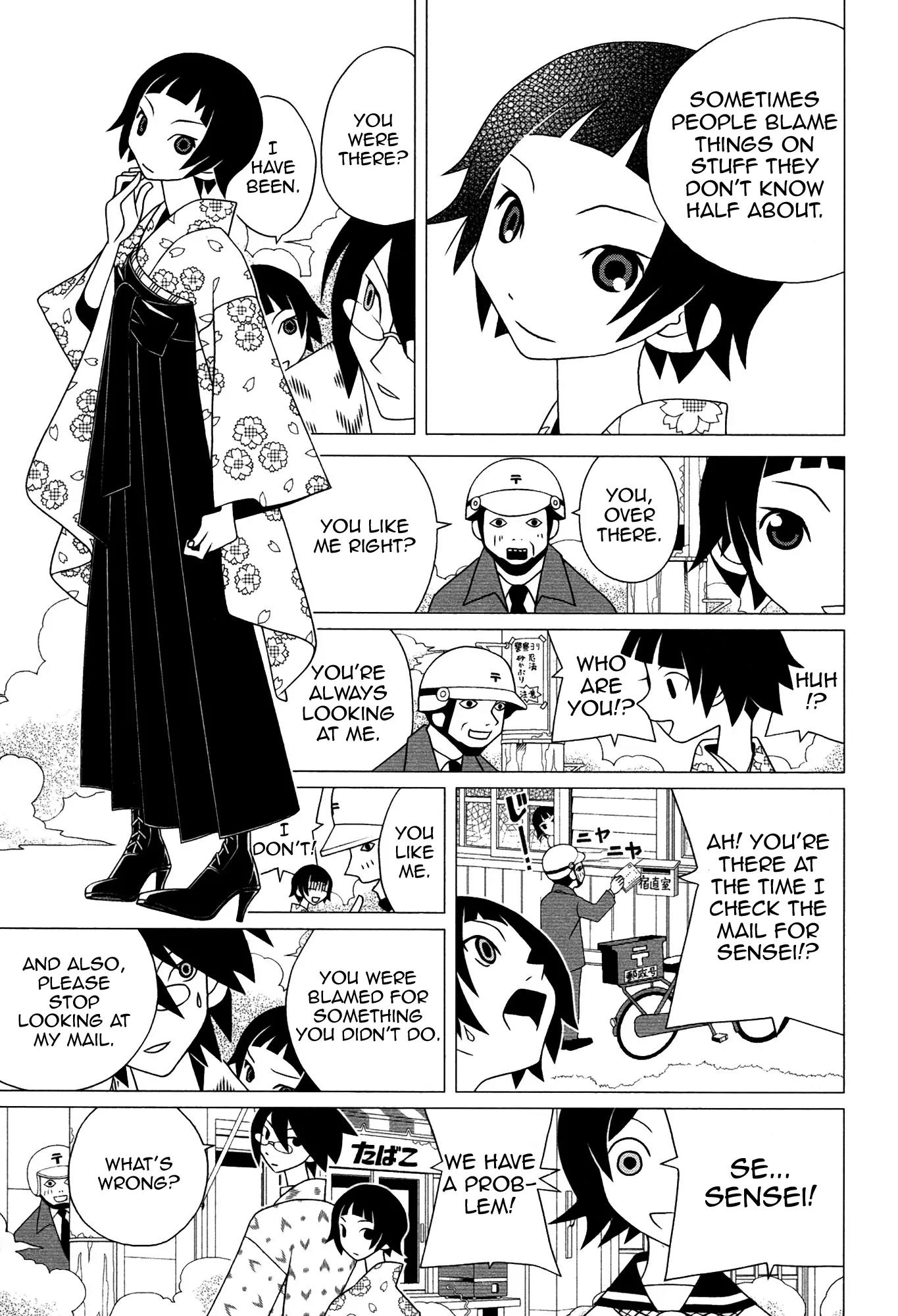 Sayonara Zetsubou Sensei Chapter 132 page 8 - Chapter 132 : Woman in the Golden Sand
