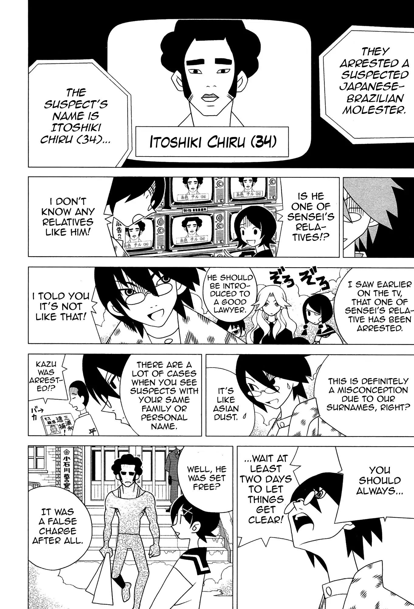 Sayonara Zetsubou Sensei Chapter 132 page 9 - Chapter 132 : Woman in the Golden Sand