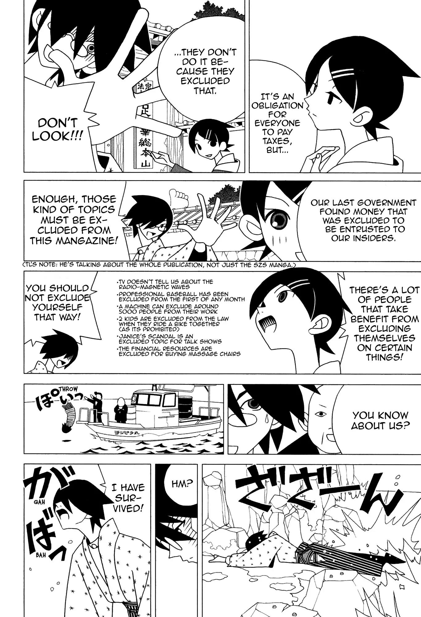 Sayonara Zetsubou Sensei Chapter 133 page 11 - Chapter 133 : The Murders in the Excluded Street