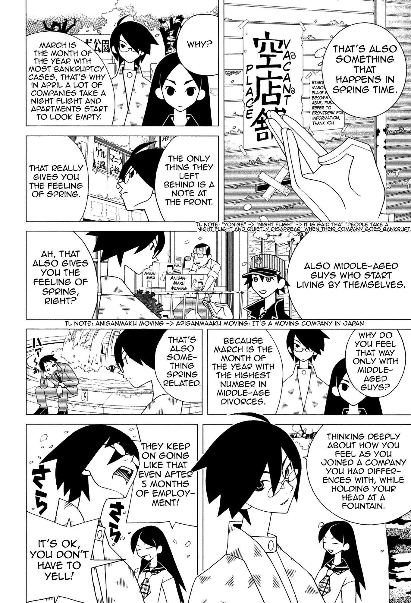 Sayonara Zetsubou Sensei Chapter 134 page 7 - Chapter 134 : The Summer Postman Always Rings Twice